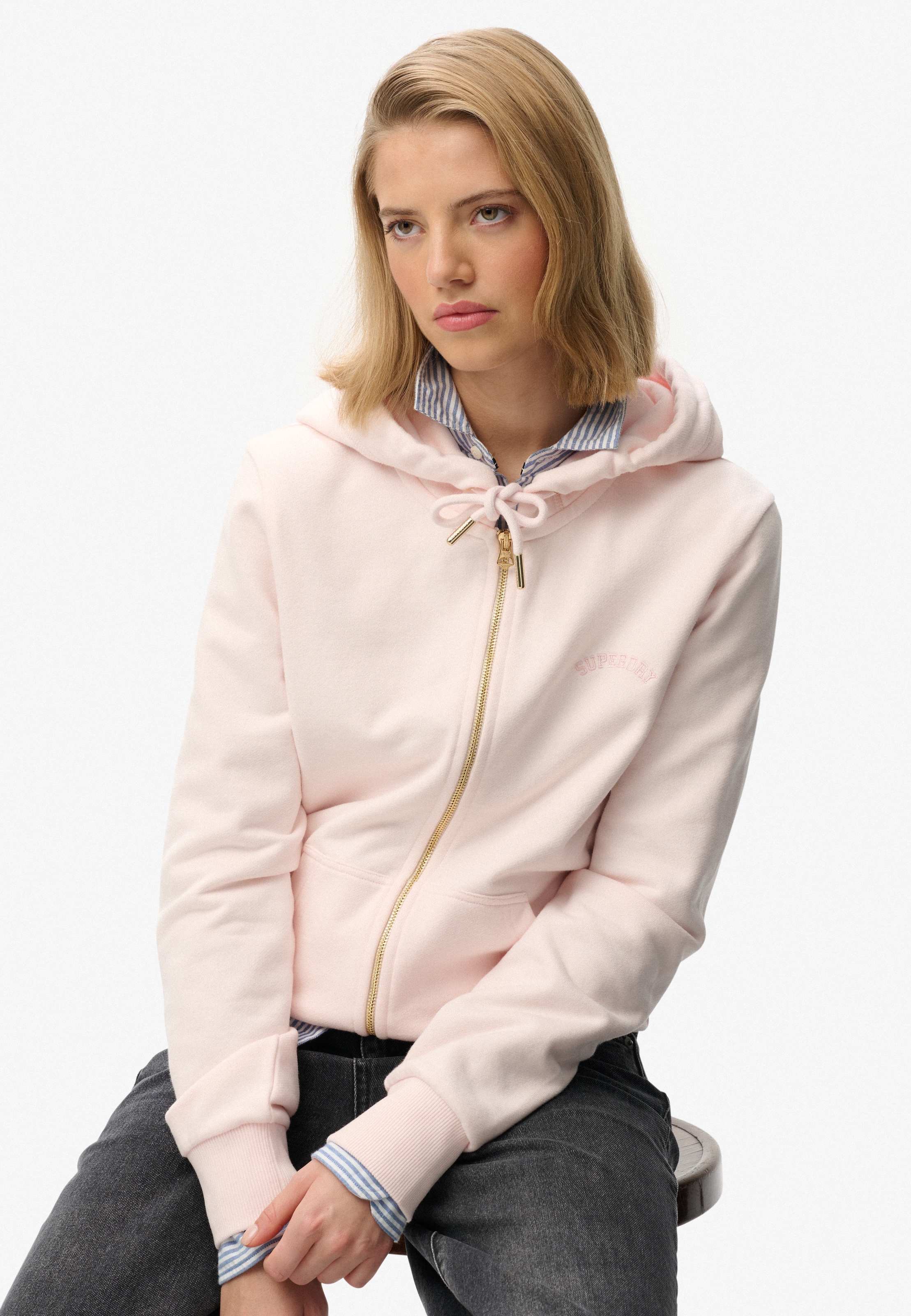 Superdry Sweat à capuche »ESSENTIAL LOGO ZIPHOOD HB«