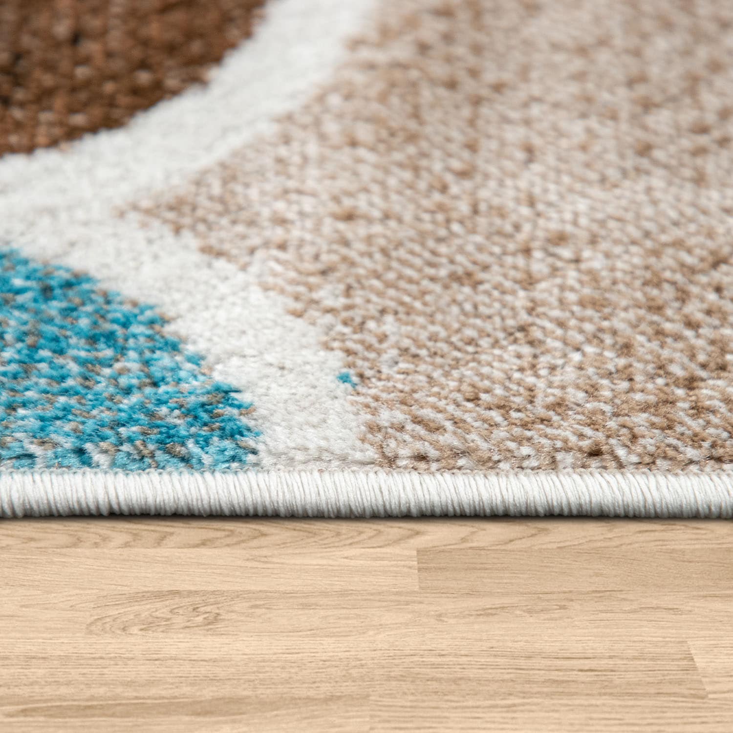 Paco Home Teppich »Metro 166«, rechteckig, 12 mm Höhe, Kurzflor, Ornamente, ideal Wohnzimmer & Schlafzimmer