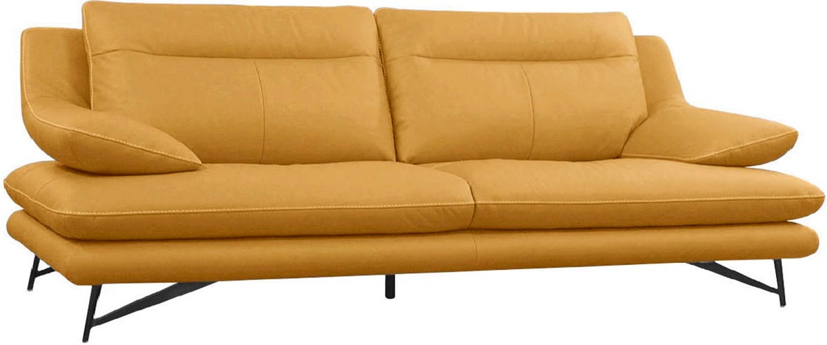 CALIA ITALIA Polstergarnitur »Cezanne, italienisches Design trifft erstklassigen Sitzkomfort, Leder« Set,  Edles Designsofa in besonders langlebigen & pflegeleichten Lederarten