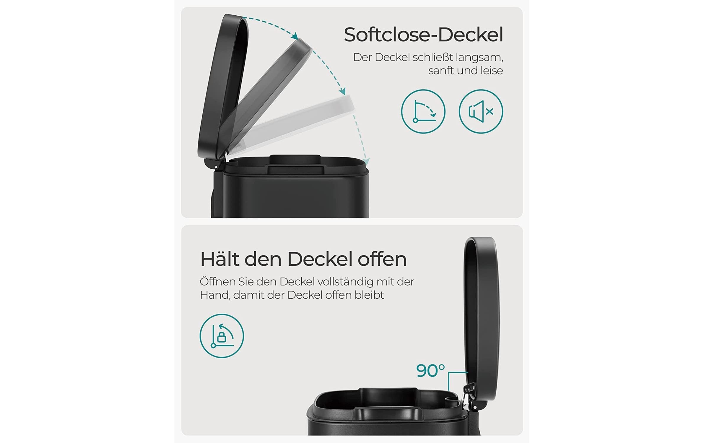 SONGMICS Mülleimer »30 l«, 1 Behälter
