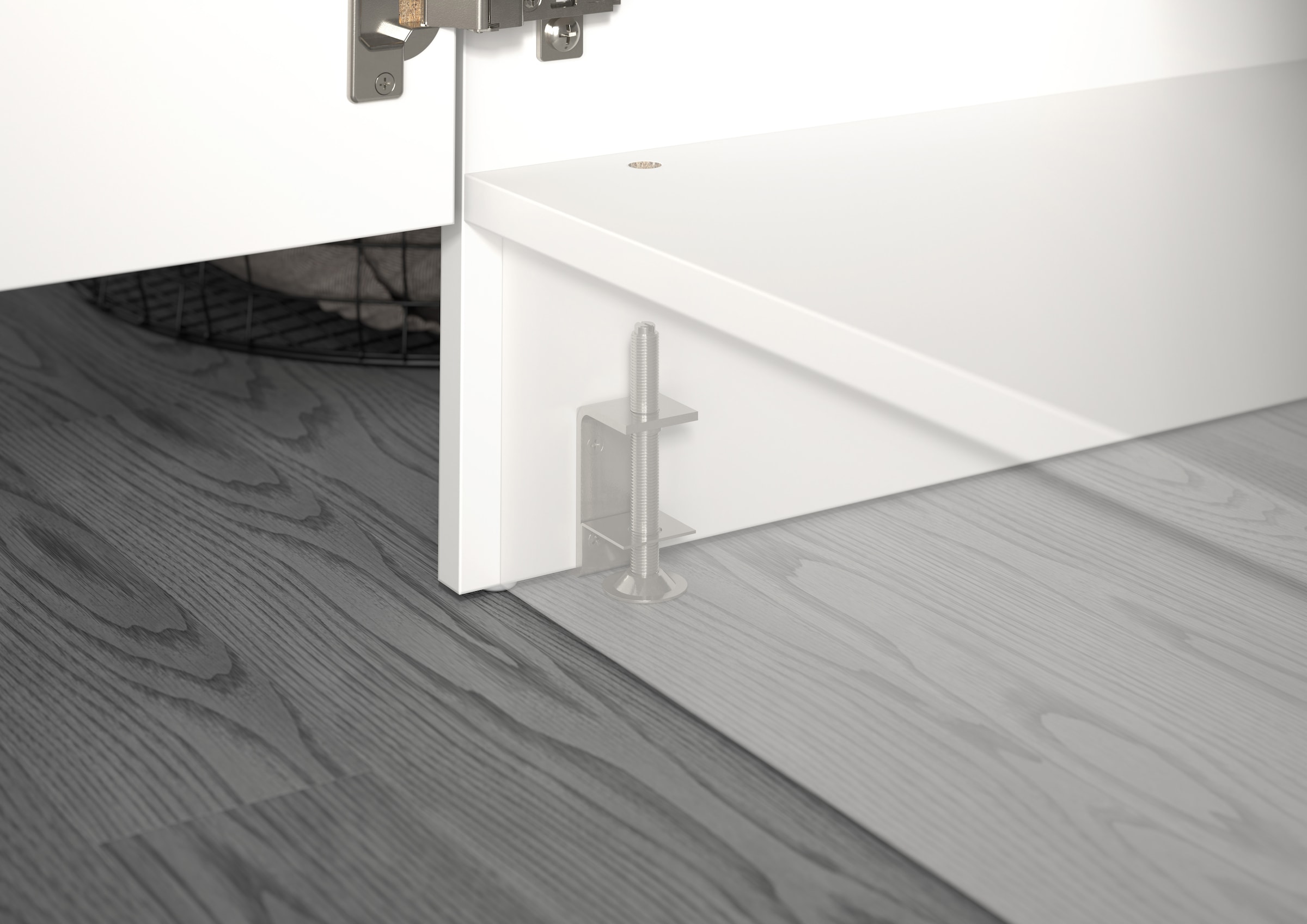 welltime Ensemble de meubles de salle de bain »FALAS, TOPSELLER!, 3-teilig, Hauswirtschaftsraum Set, Breite 176 cm« 1x Wäsche-, 1x Waschmaschinenumbau-, 1x Mehrzweckschrank, 