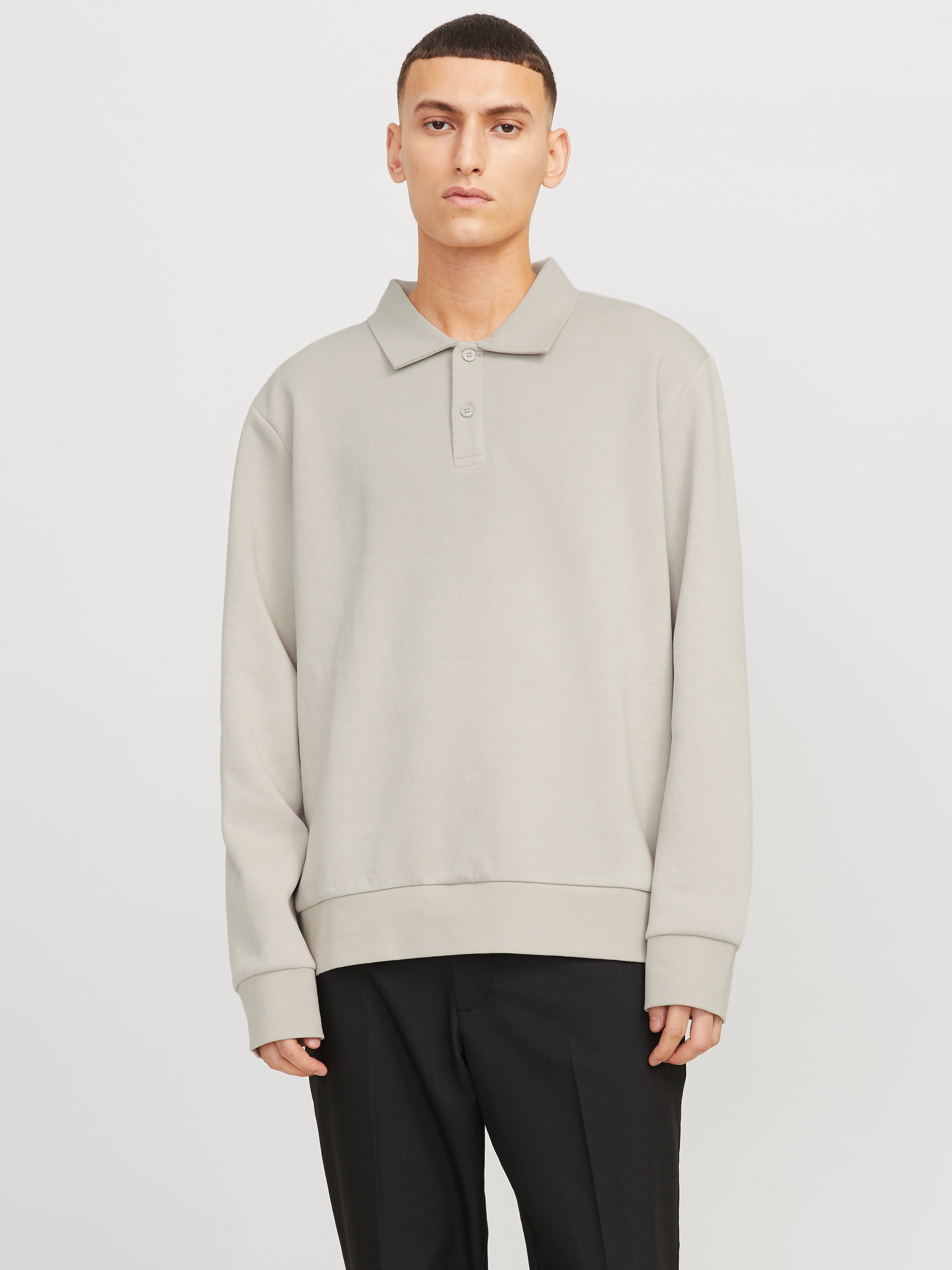 Image of Jack & Jones Sweatshirt "JJEBRADLEY SWEAT POLO NOOS"
