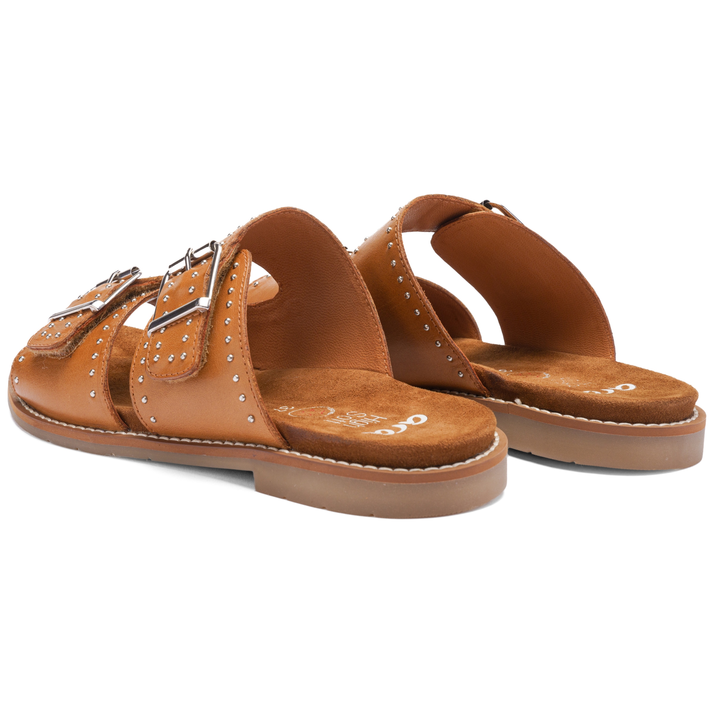 Ara Pantolette »ELBA«  talon bloc, chaussure à enfiler ornée de petits clous, largeur G (= large)