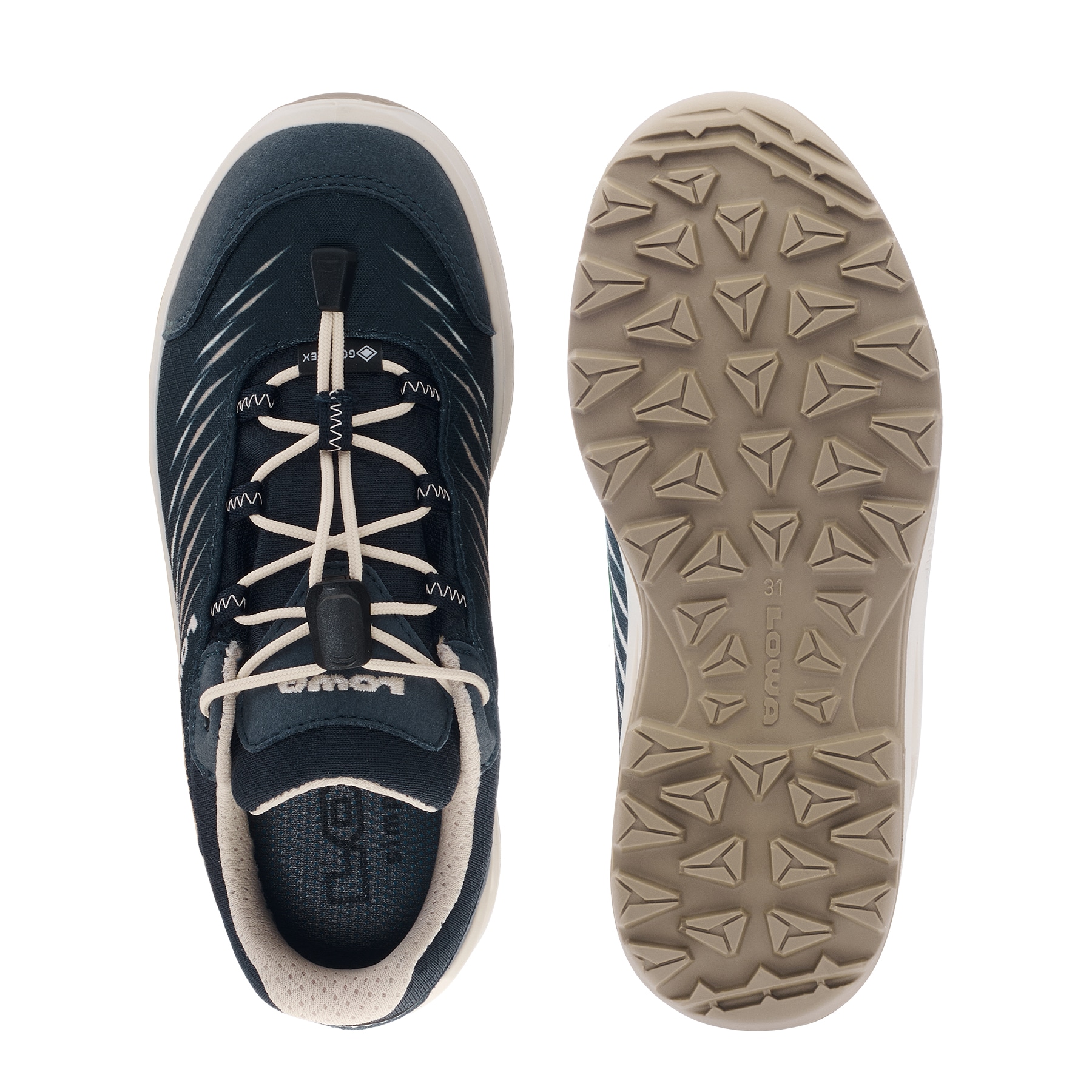 Lowa Chaussure de randonnée »ZIRROX II GTX LO JR«  wasserdicht dank Gore-Tex Membrane