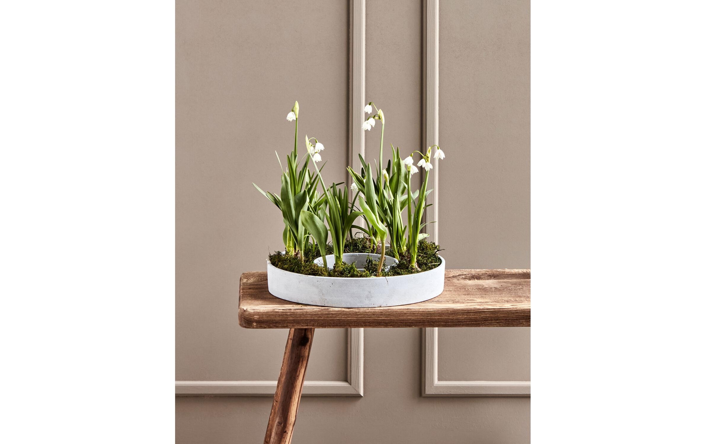 House Doctor Adventskranz »Adventskerzen Halter The Ring 35 cm«