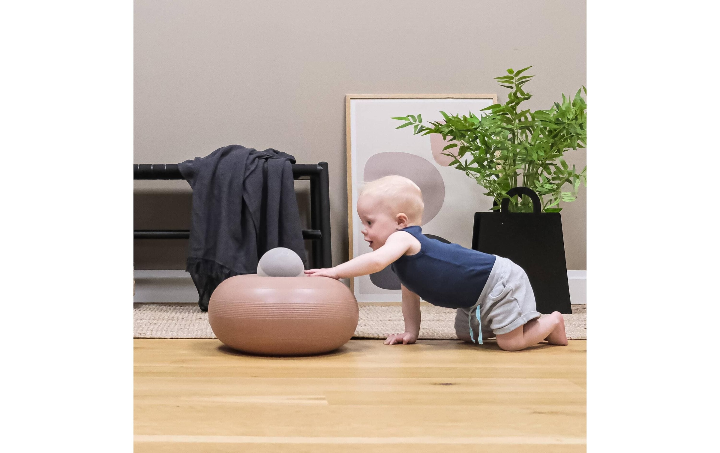   Gymnastikball »bObles Donut S Nutmeg«