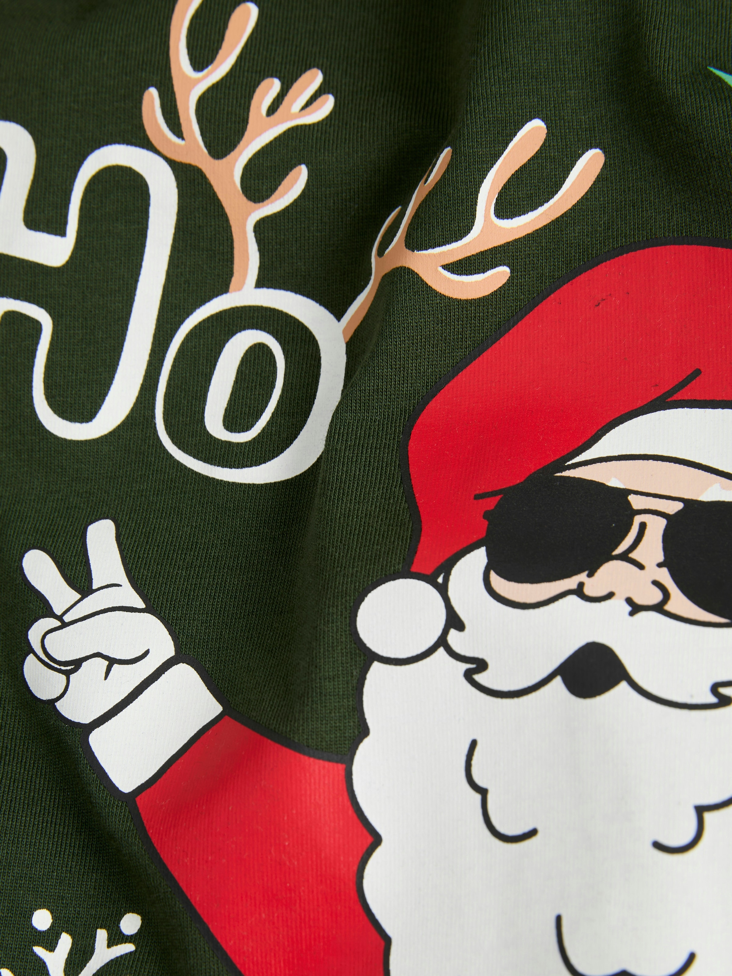 Jack & Jones Shirt à col rond »JJCHRISTMAS TEE SS CREW NECK XMAS«