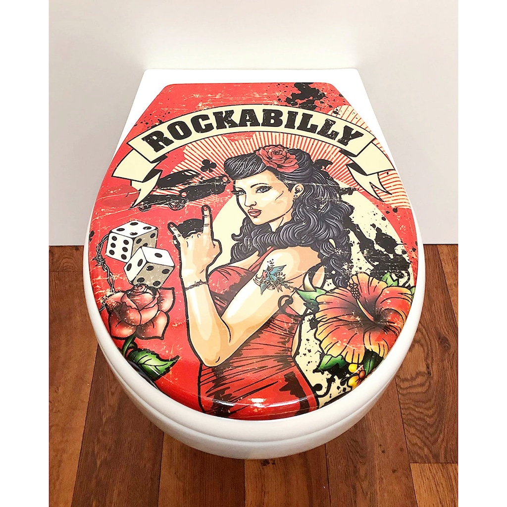 ADOB WC-Sitz »Rockabilly«