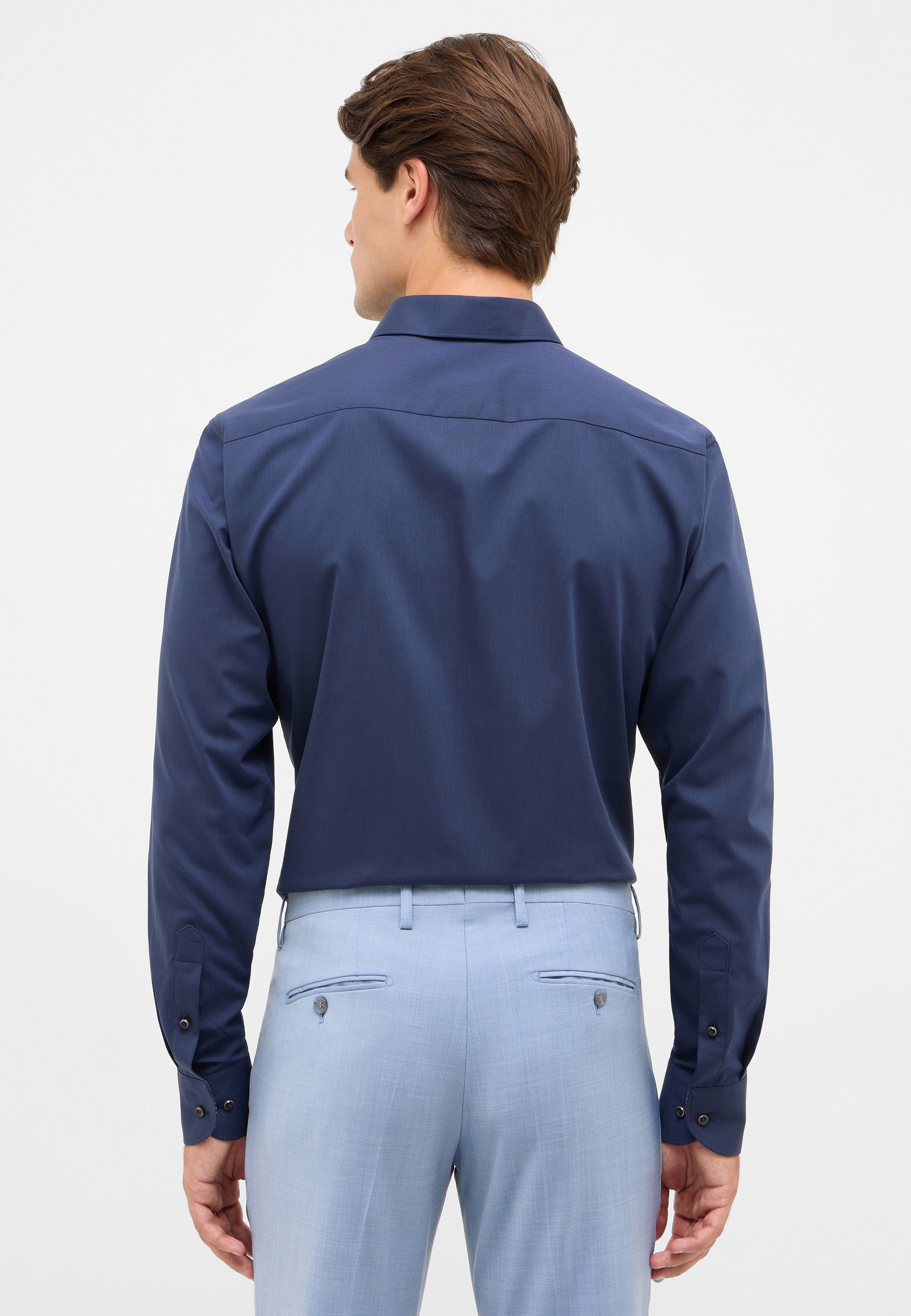 Eterna Langarmhemd »SLIM FIT« NON IRON (bügelfrei)