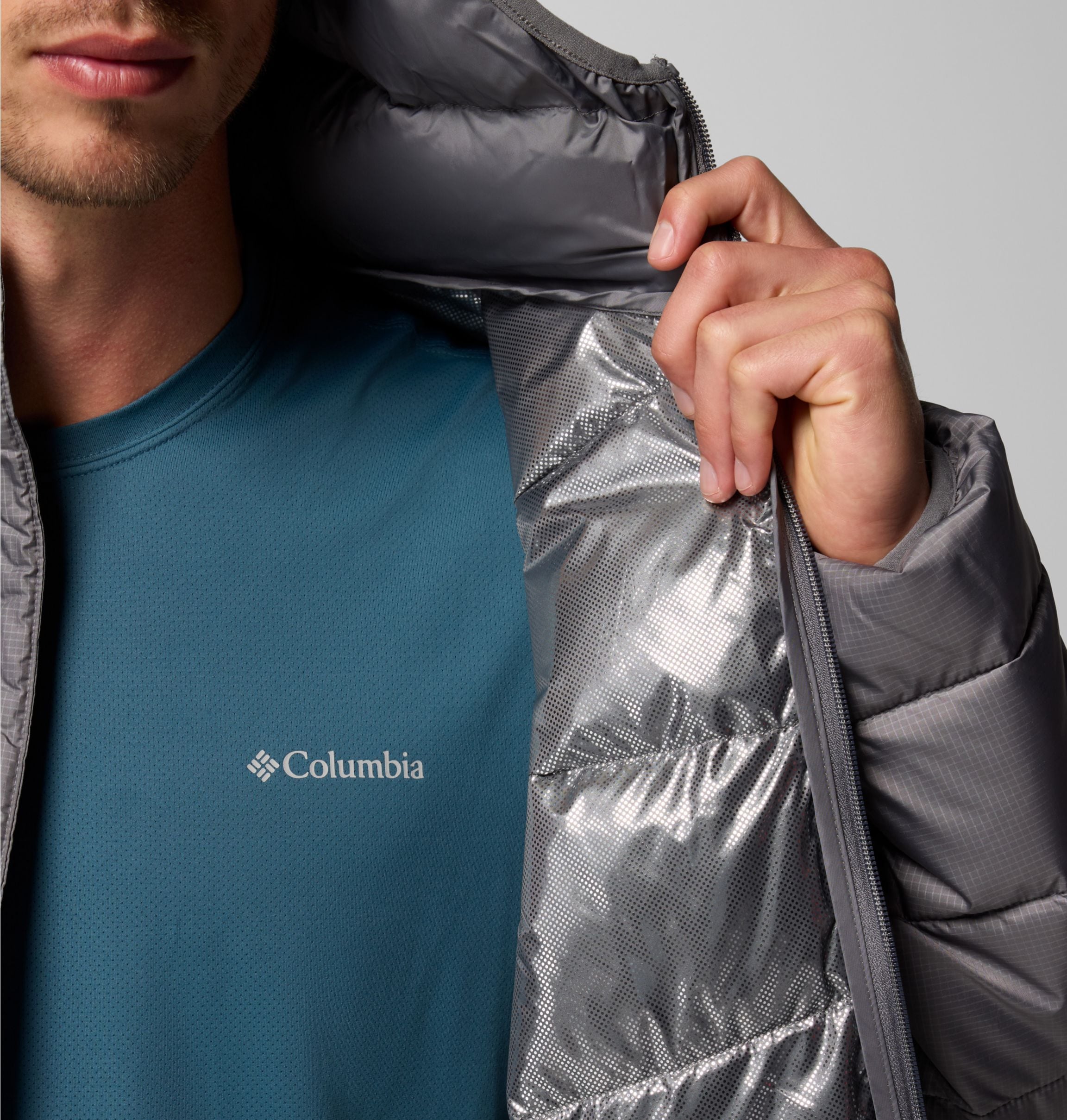 Columbia Veste d'hiver »FIVEMILE BUTTE II HOODED JACKET« 1 cuis tlg.