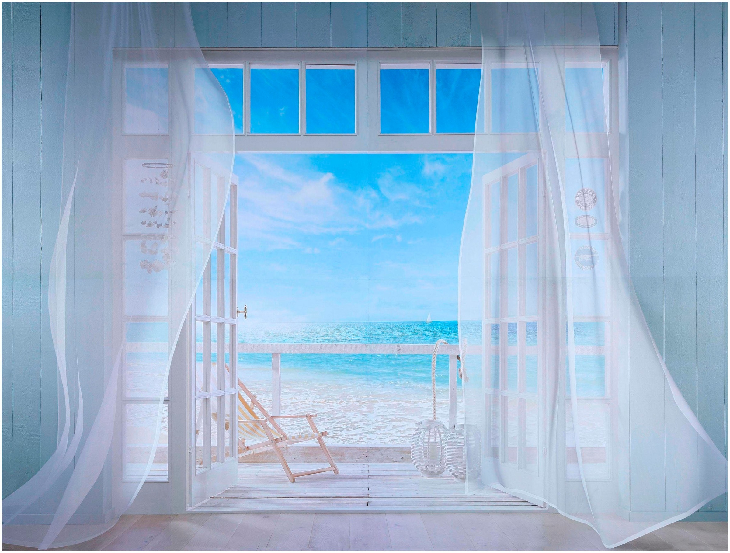 Image of Komar Fototapete »Malibu«, bedruckt-Wald-geblümt, ausgezeichnet lichtbeständig bei Ackermann Versand Schweiz