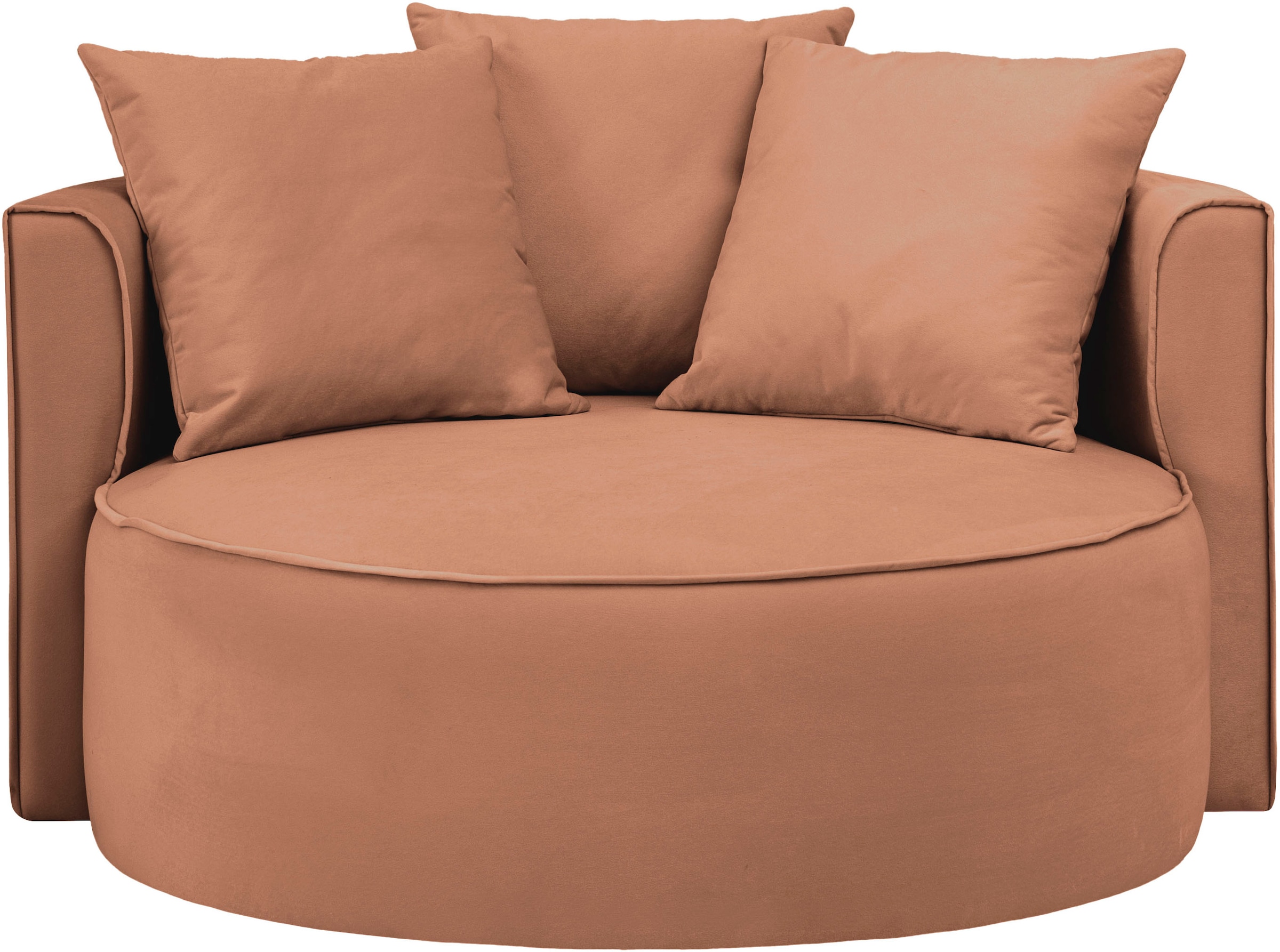 LeGer Home by Lena Gercke XXL-Sessel »Isalie, Lesesessel, Loveseat, inklusive Zierkissen«, extra grosse Sitzfläche, optional mit Hocker, moderne Farben
