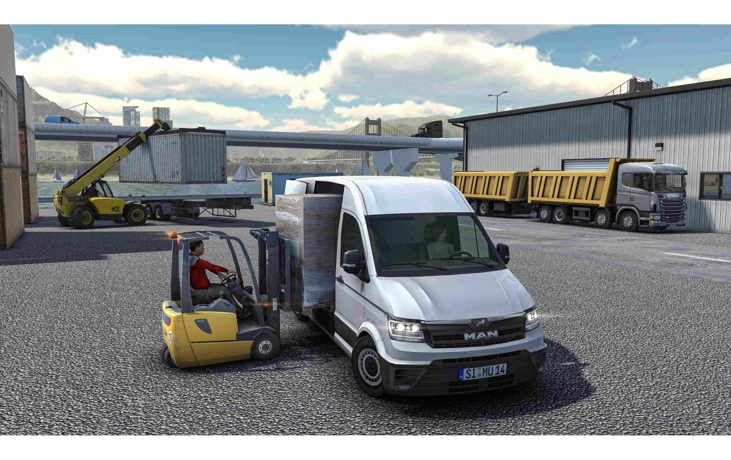 Spielesoftware »GAME Truck & Logistics Simulator«, PlayStation 5