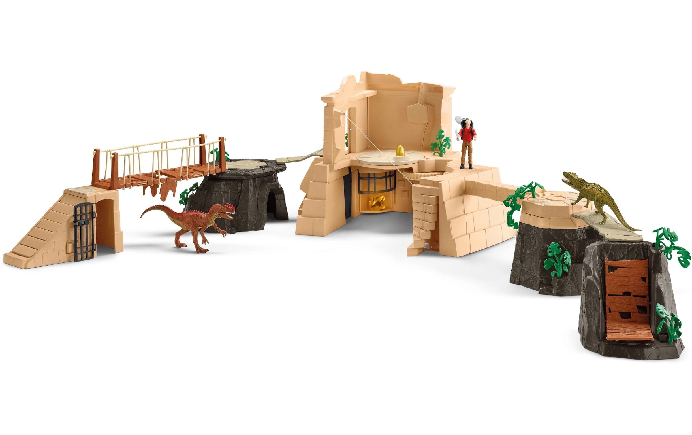 Schleich® Spielfigur »Dino Tempel-Eroberung Mega-Set«