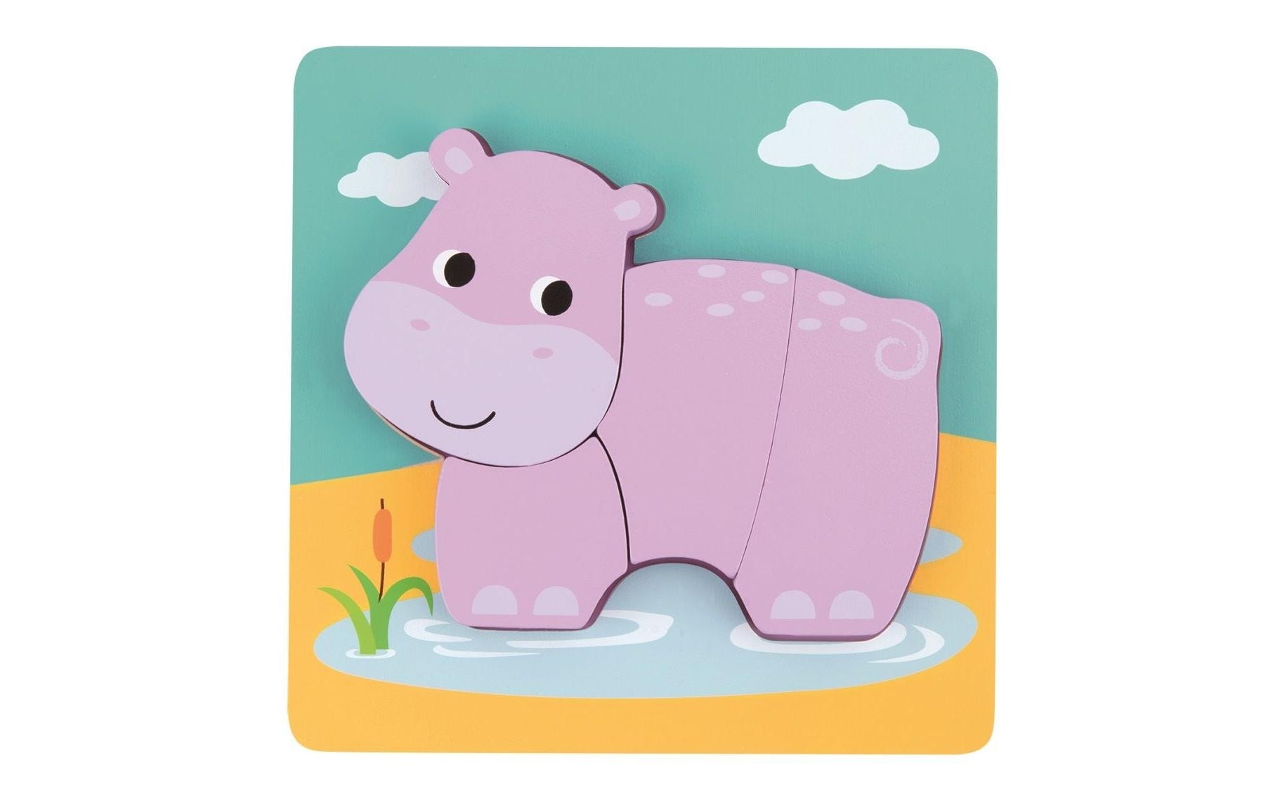 Spielba Puzzle »mit 4 Tieren«