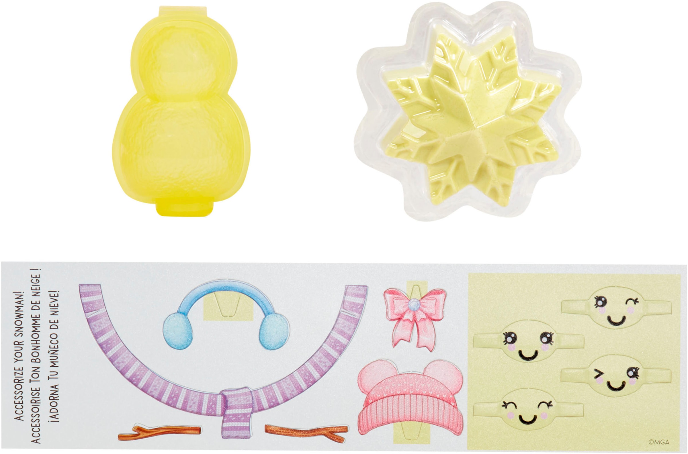 RAINBOW HIGH Poupée à habiller »Winter Wonderland Doll - Sunny (Yellow)«