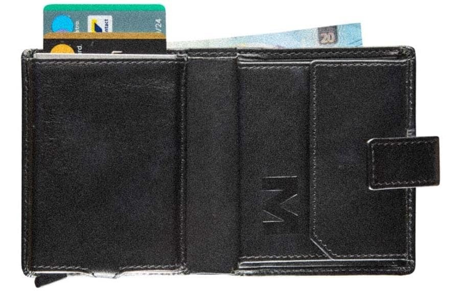 Geldbörse »Maverick All Black Compact CardProtector«