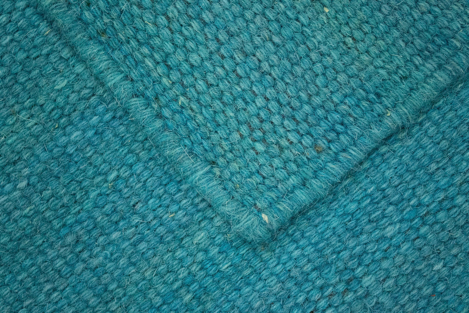 morgenland Wollteppich »KELIM FANCY UNI«, rechteckig, 7 mm Höhe, reine Wolle, Wendbar, Einfarbig, Uni, Wohnzimmer