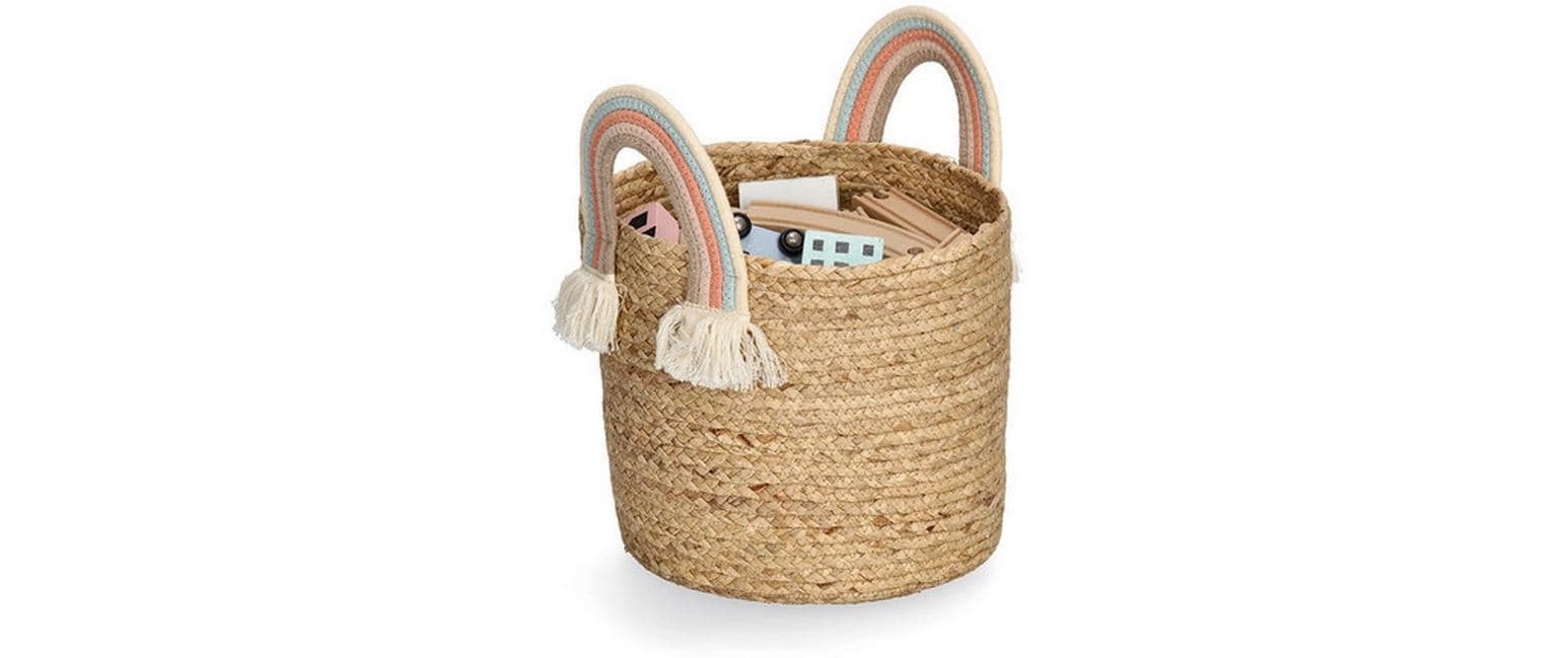 Zeller Present Aufbewahrungskorb »Rainbow Natur Seegras 30 x 30 cm«