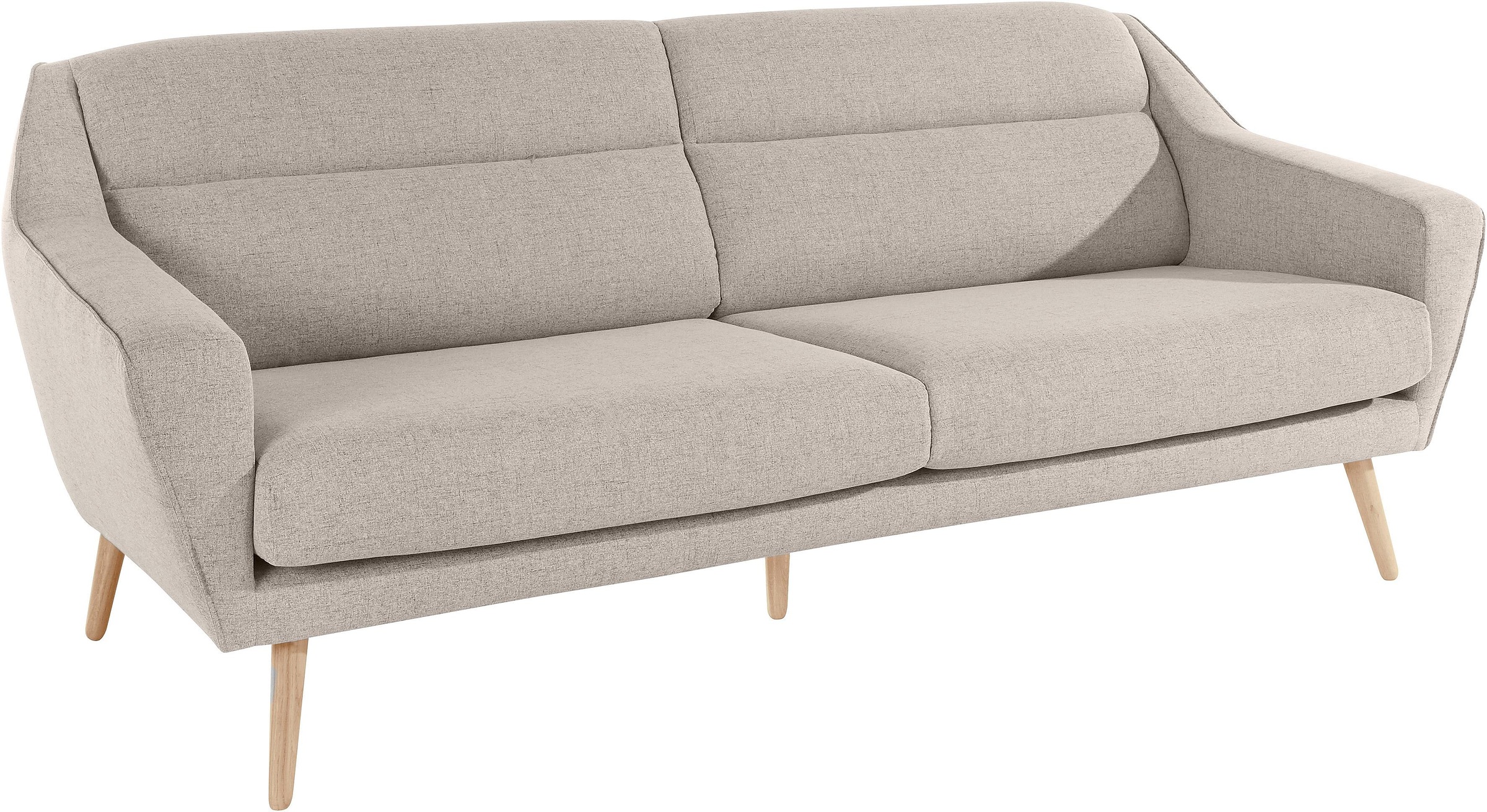 GOODproduct 3-places »Bille« mit Naht im Rückenkissen und Eiche-Beinen, Design by Morten Georgsen