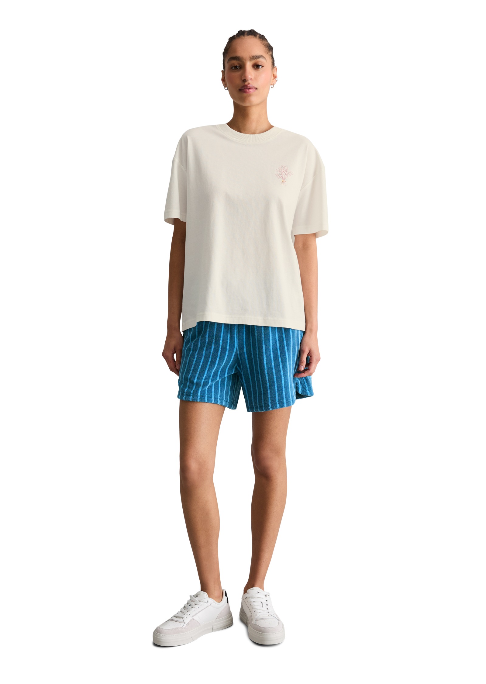 Marc O'Polo DENIM T-shirt relaxed mit Rückenprint