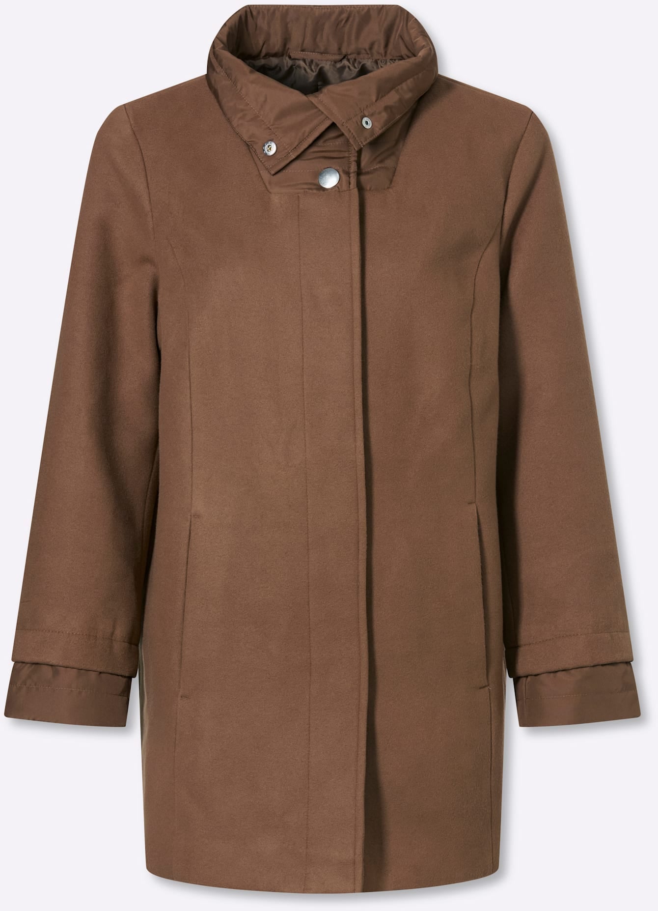 Classic Basics Veste longue sans capuche