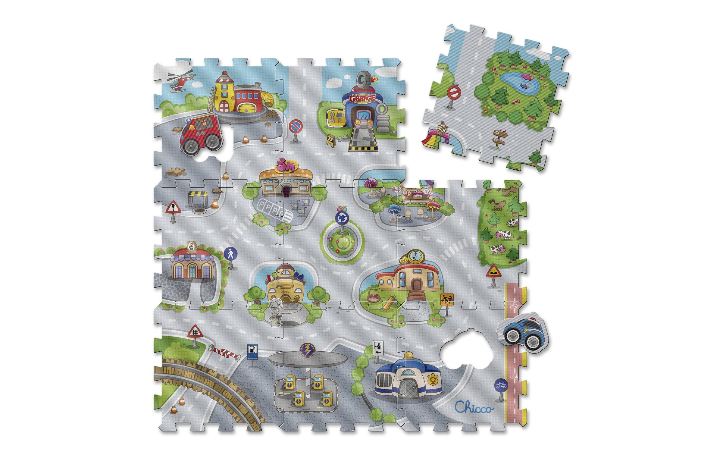 Image of Chicco Puzzle »City« bei Ackermann Versand Schweiz