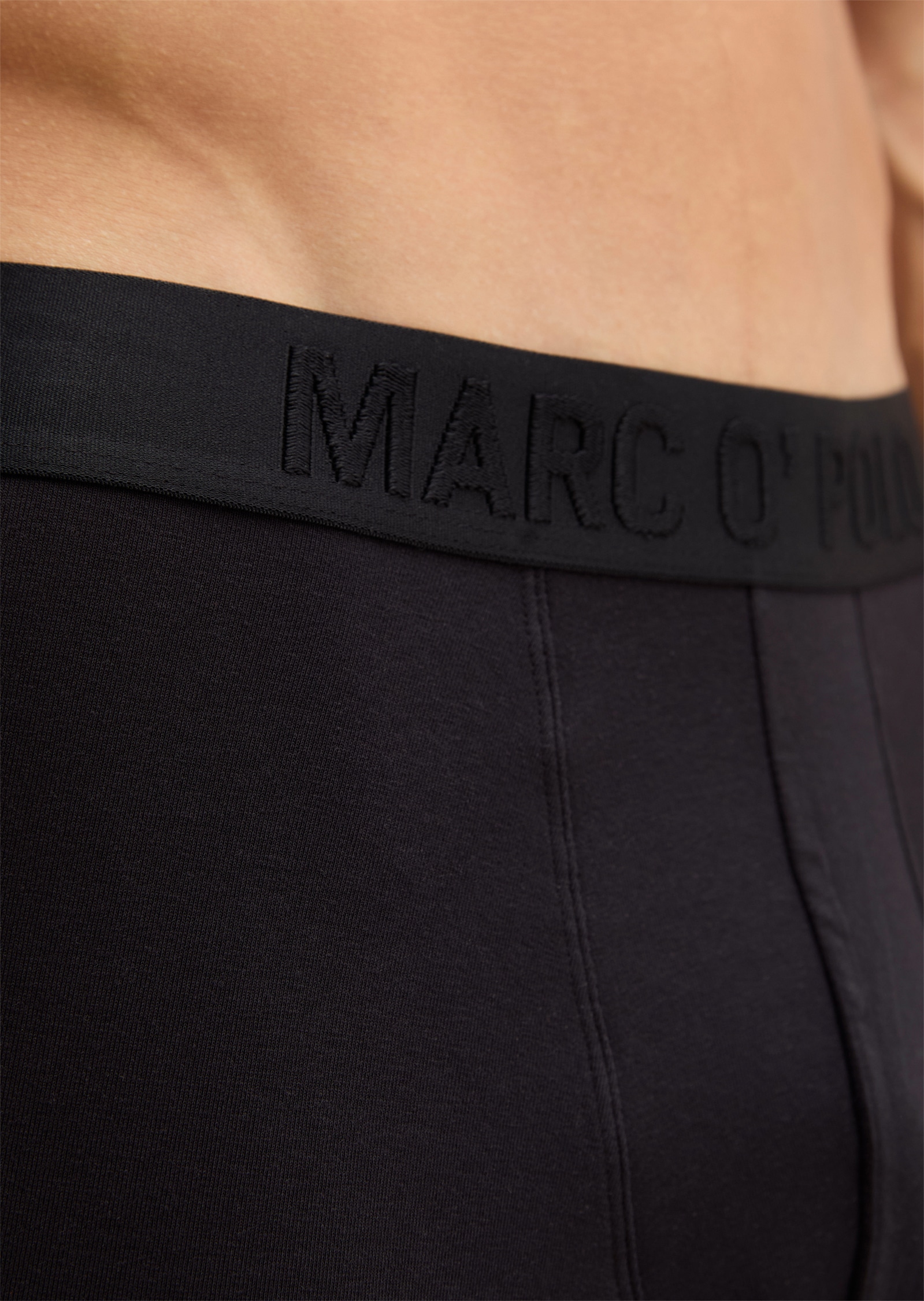 Marc O'Polo Tronc »Essentials« sans braguette, avec inscription logo ton sur ton