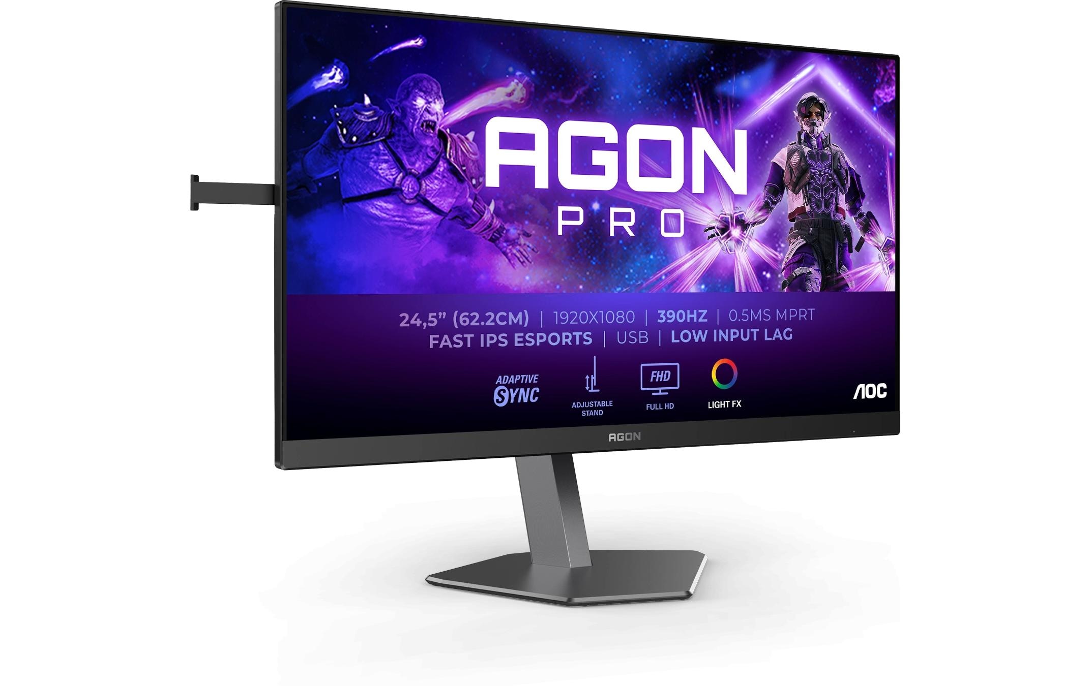AOC Gaming-Monitor »AG256FS« 62,23 cm/24,5 ″  1920 x 1080 px Full HD 390 Hz