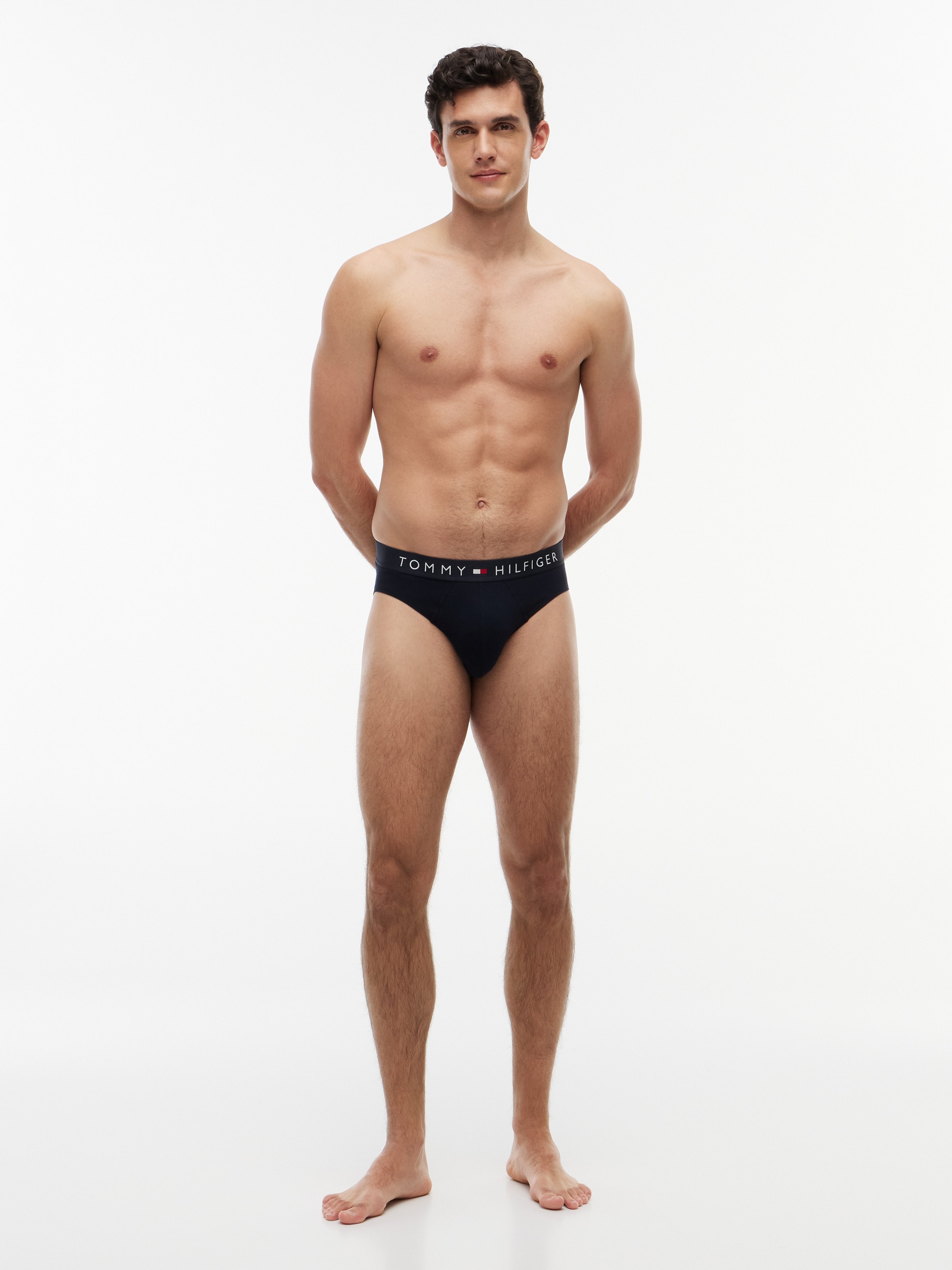 Tommy Hilfiger Underwear Slip »TH-3P BRIEF« Paquet, lot de 3,  avec inscription logo Tommy Hilfiger