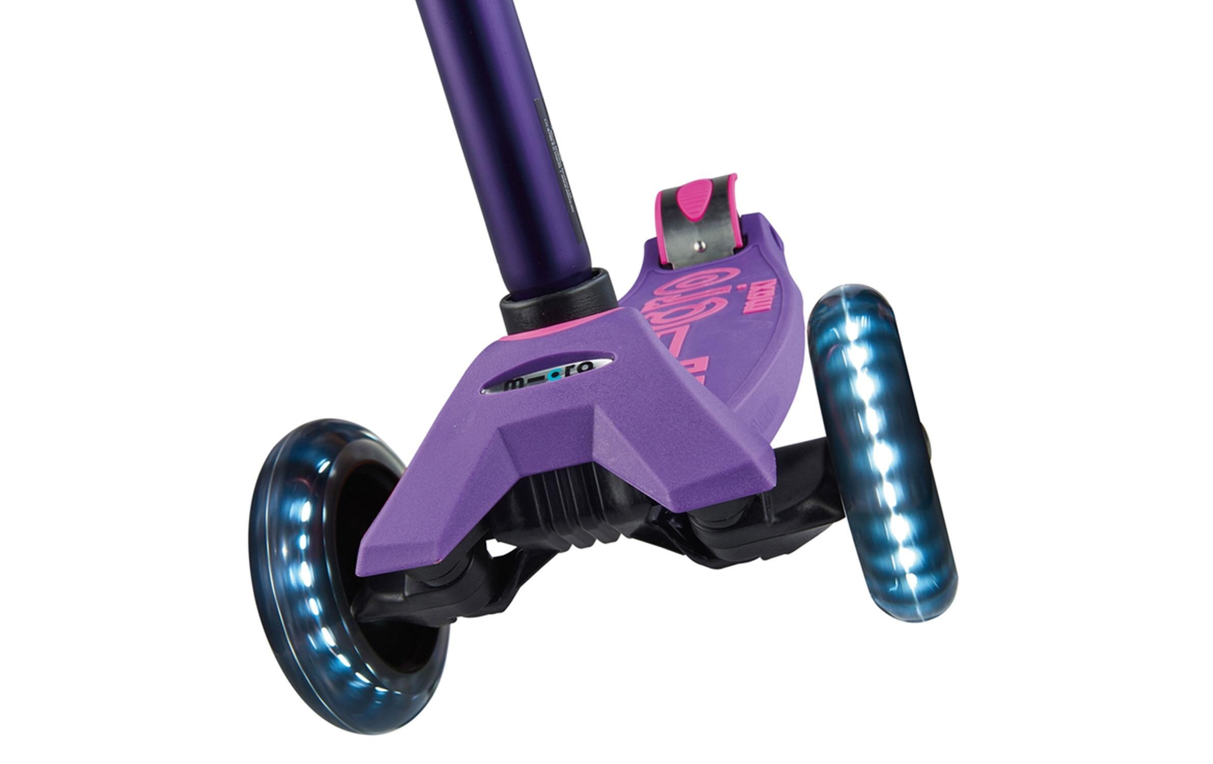 Scooter »Deluxe LED Purple«