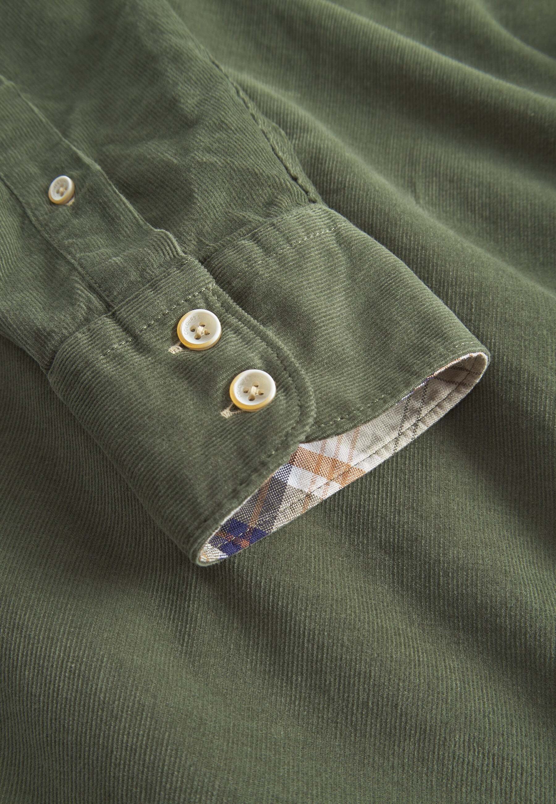 colours & sons Langarmhemd »colours & sons Langarmhemd Shirt Corduroy«