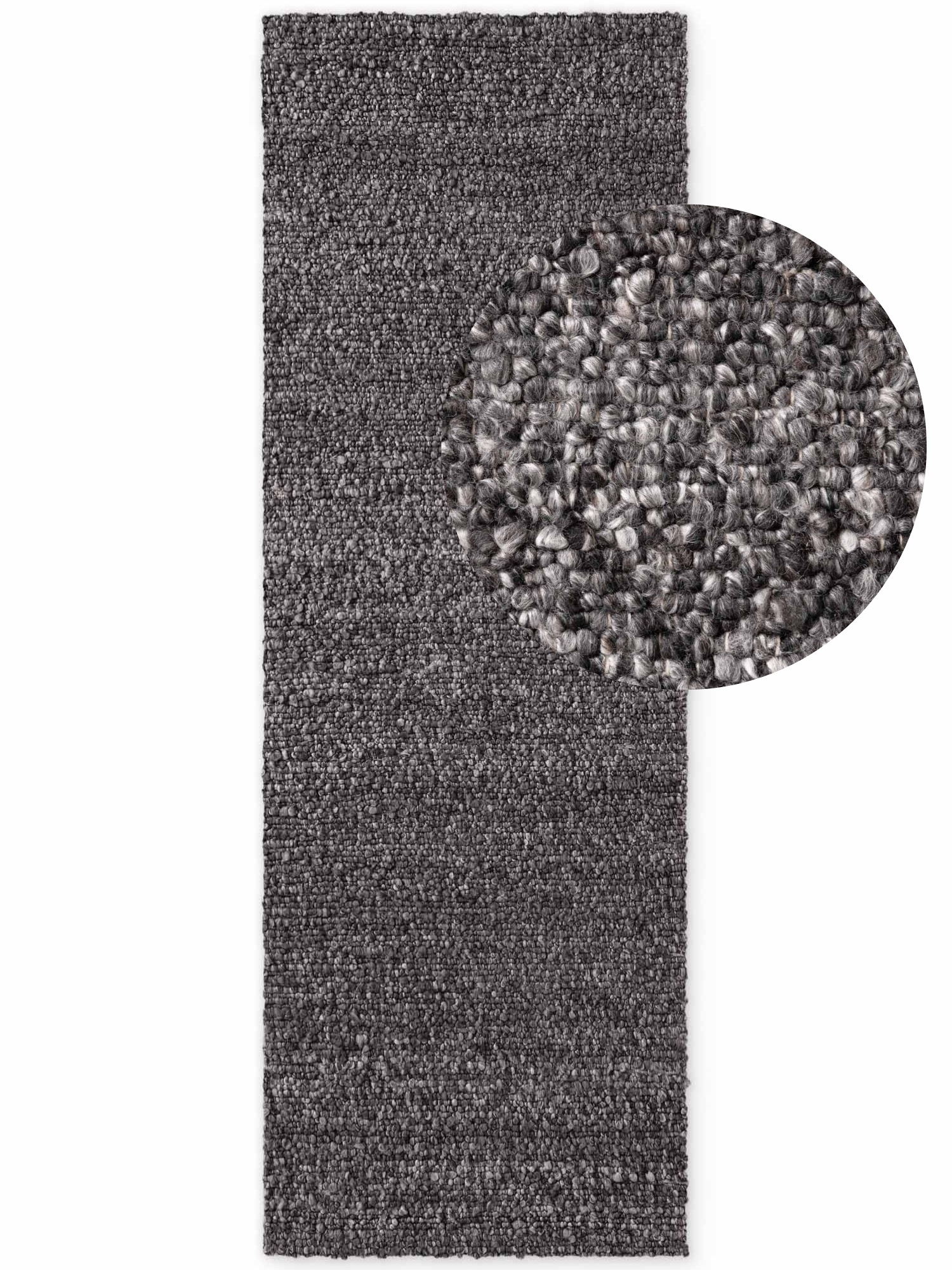 Ted Baker Teppich »Soft Bouclé Portobello , auch als Läufer« rechteckig 10 mm Höhe Woll-Optik, Bouclé Meliert, Wohnzimmer, Esszimmer, Schlafzimmer, Flur