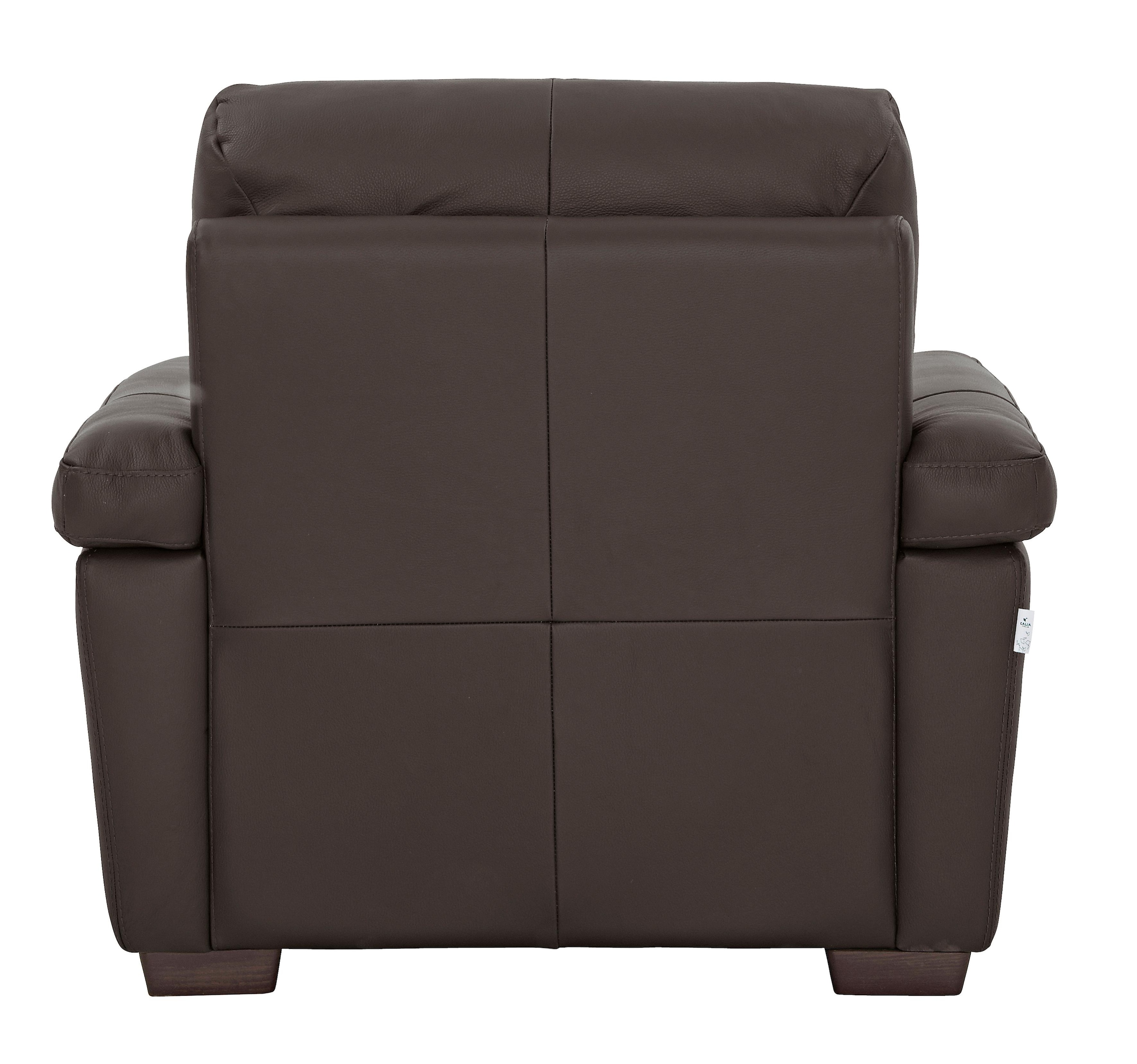 CALIA ITALIA Fauteuil »Gaia, hochwertiger, edler Ledersessel mit erstklassigem Sitzkomfort« in zwei hochwertigen Lederqualitäten