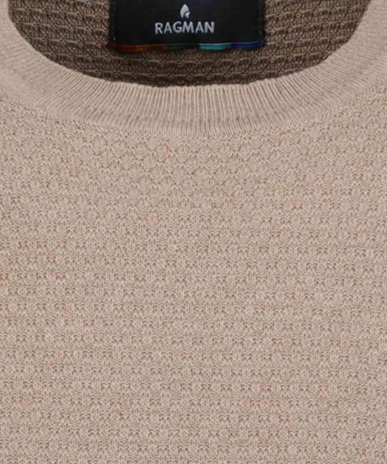 RAGMAN Rundhalspullover