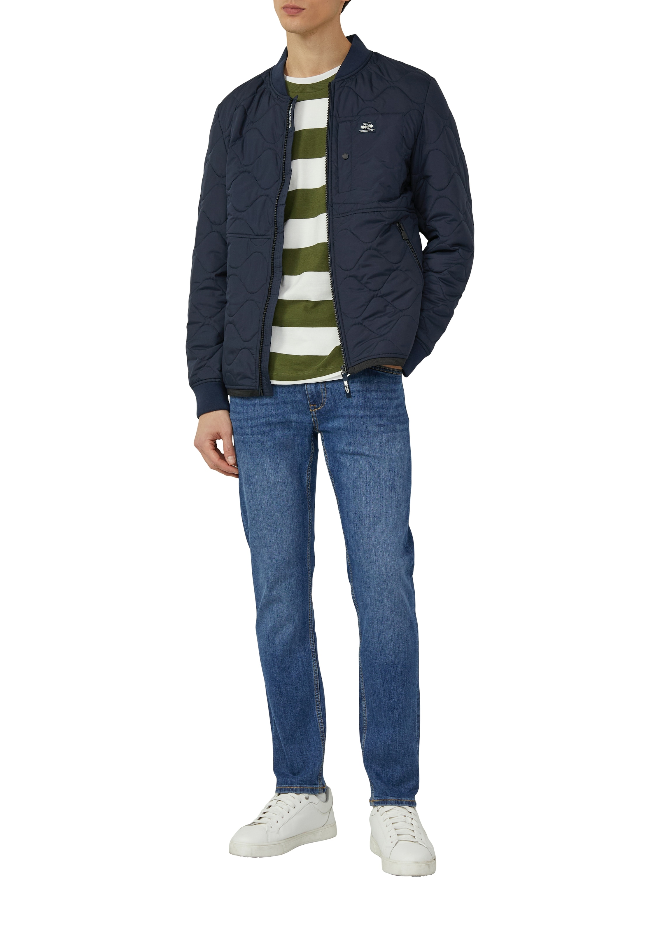 s.Oliver T-shirt à manches longues mit Streifen Muster