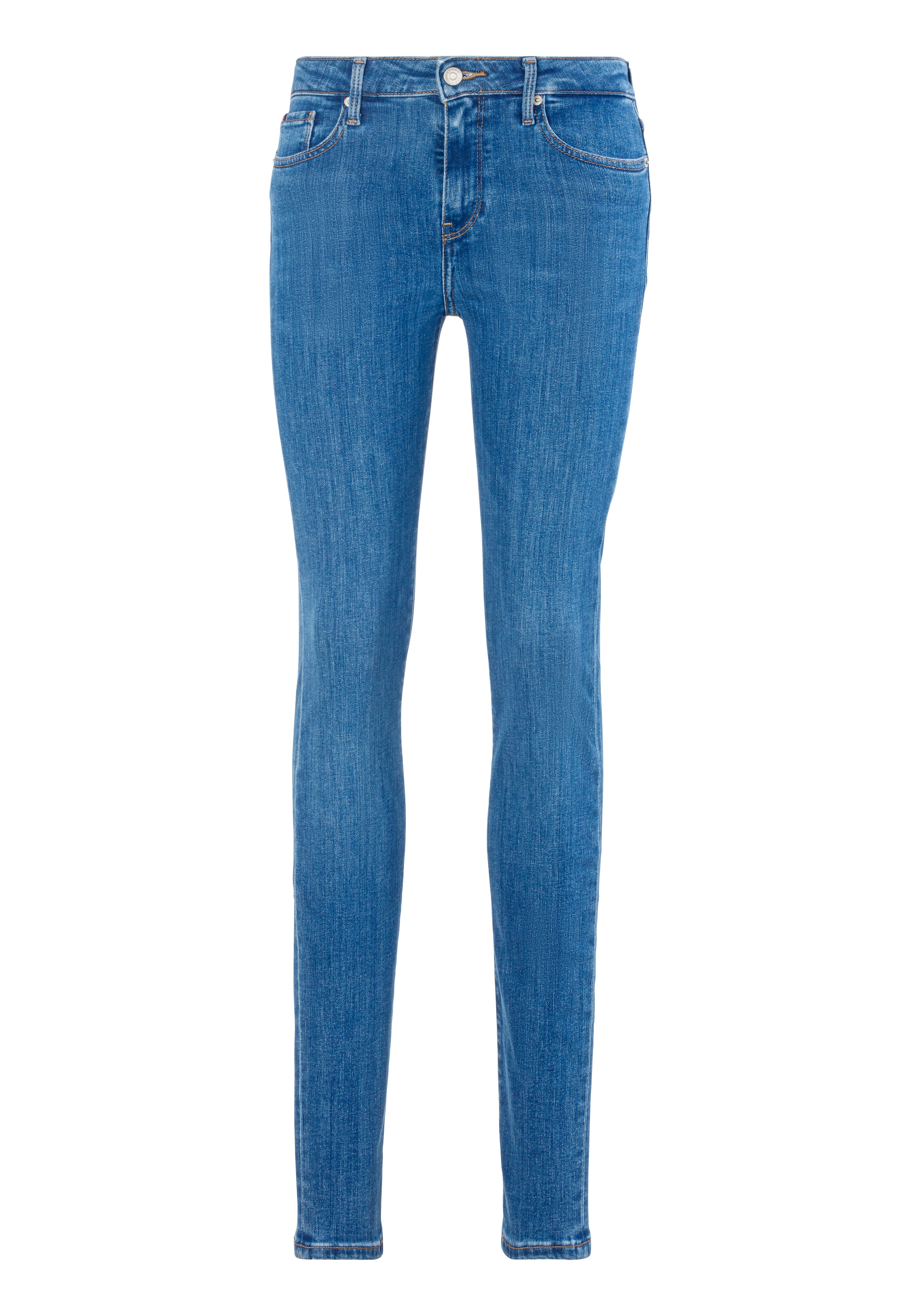 Tommy Hilfiger Skinny-fit-Jeans »HERITAGE COMO SKINNY RW«, mit Tommy Hilfiger Logo-Badge