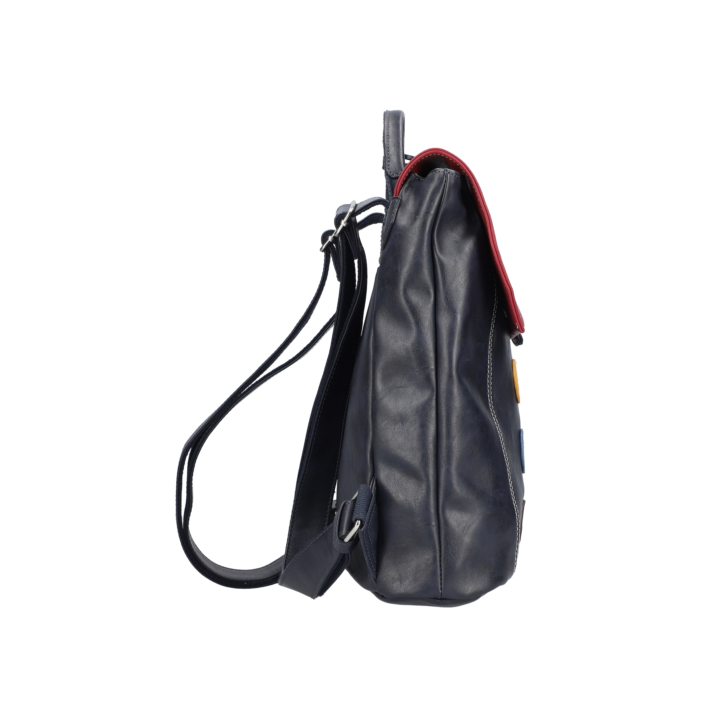 Rieker Cityrucksack Freizeitrucksack, Shoppingrucksack mit bunten Akzenten