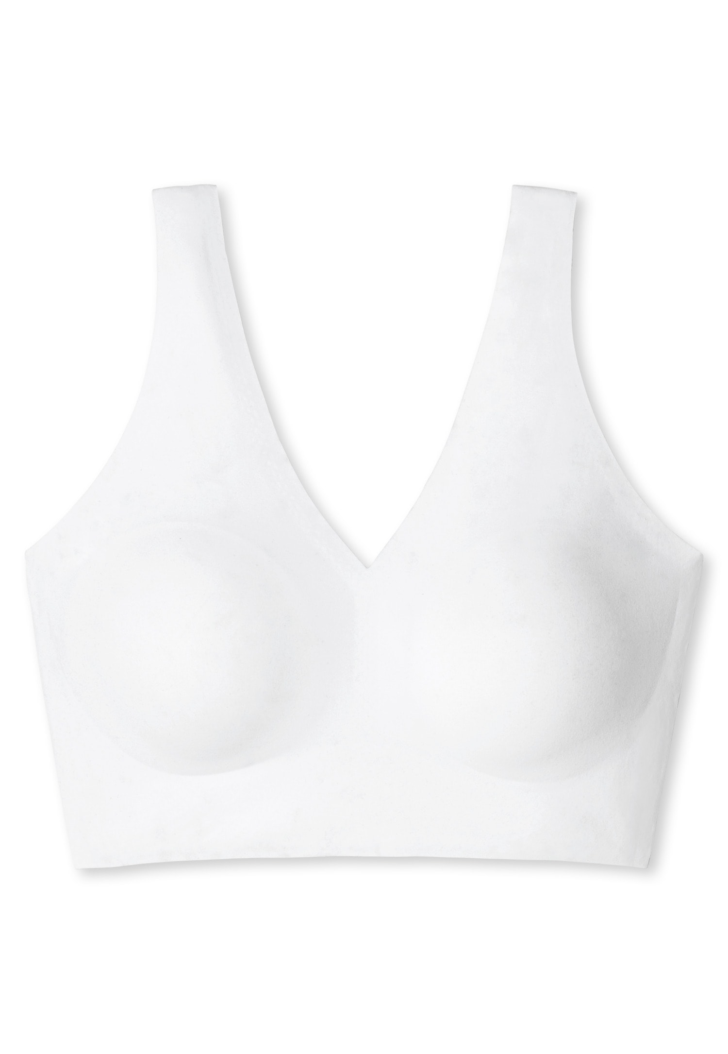 Schiesser Bustier »Invisible Soft« Microfaser, Lasercut-Abschlüsse, V-Ausschnitt