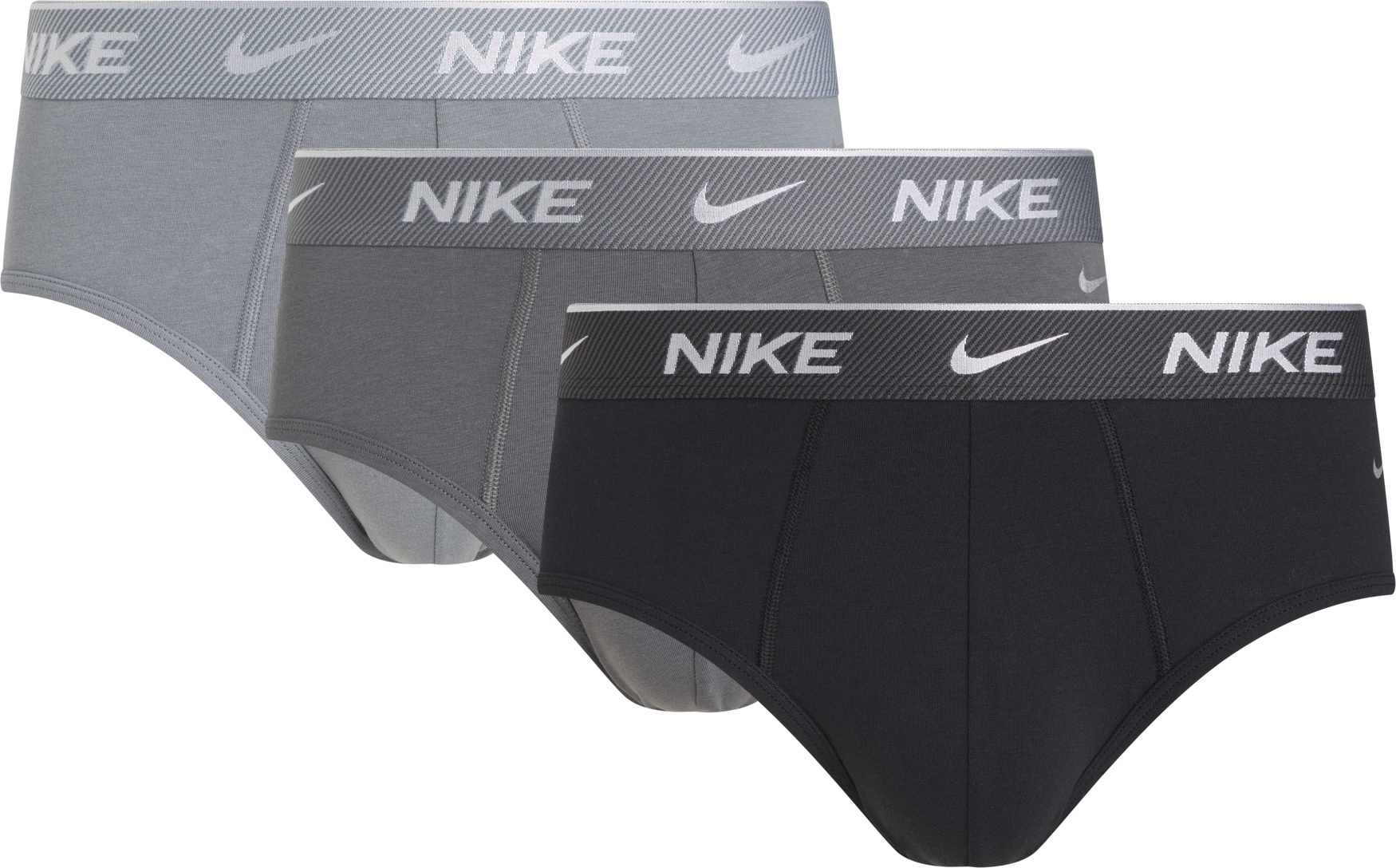 Image of NIKE Underwear Hipster "BRIEF 3PK" Packung, 3er, 3 Stk. mit Logo-Elastikbund