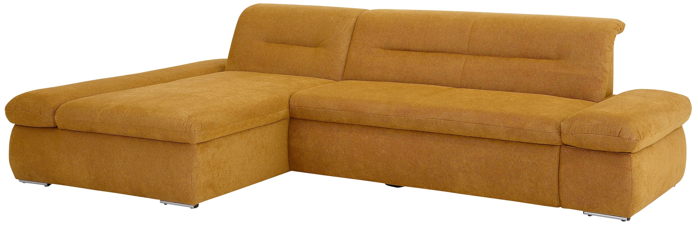 INOSIGN Ecksofa »Avesa L-Form«, Wahlweise mit Armteilvertsellung und Bettfunktion, B/T/H: 300/172/80cm