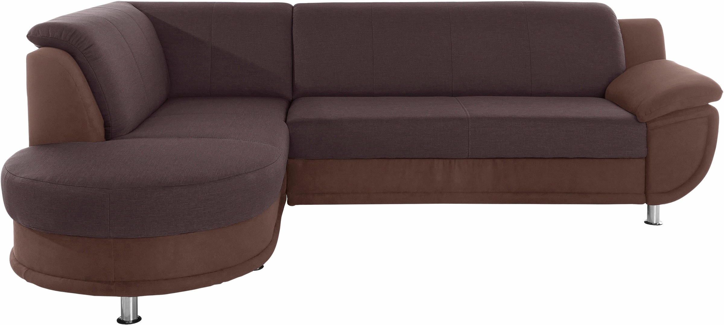 Image of TRENDMANUFAKTUR Ecksofa, mit Ottomane und Federkern, wahlweise mit Bettfunktion bei Ackermann Versand Schweiz
