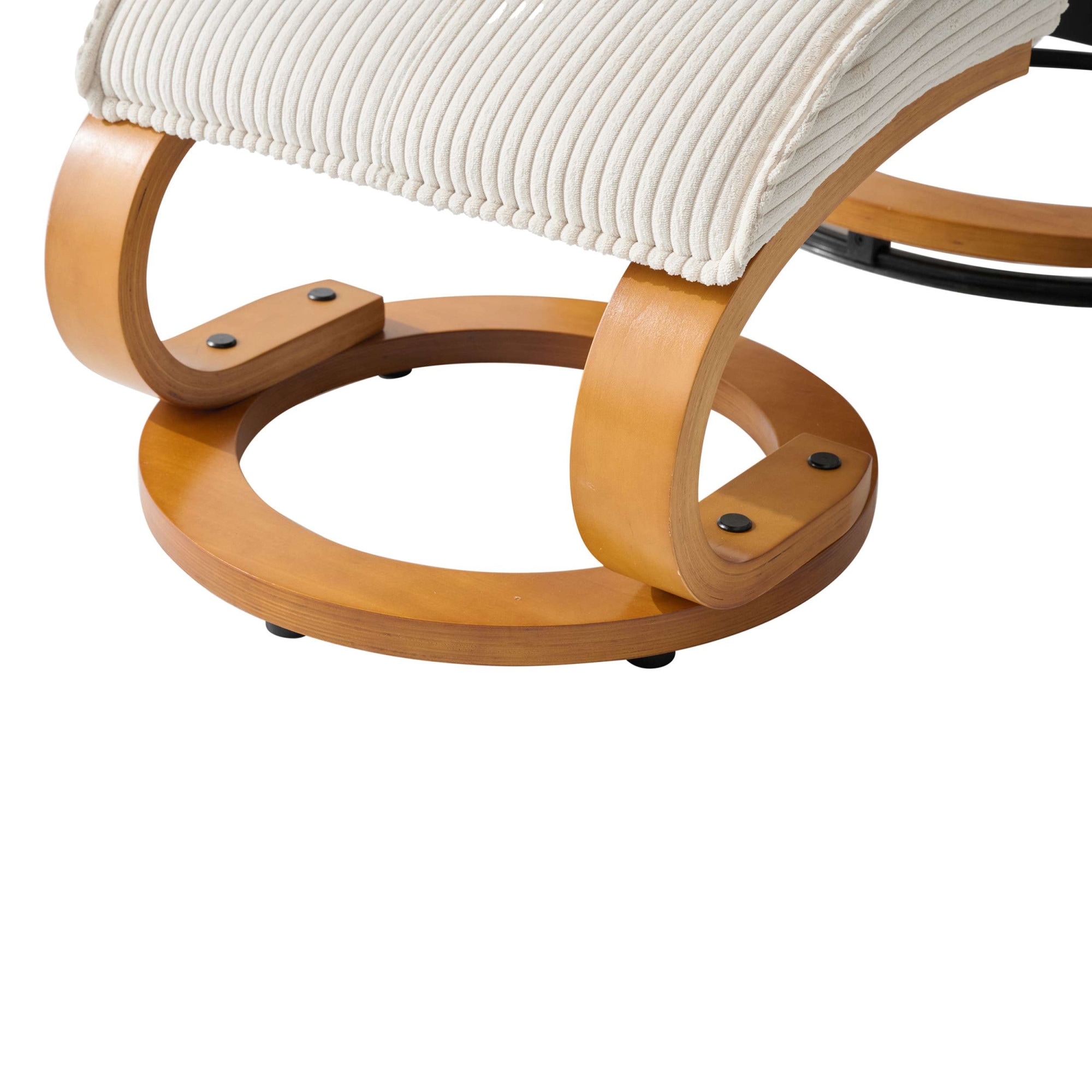 Home affaire Relaxsessel »mit Hocker PARIS neu: Cord - OTTO. Verlässliche Qualität.« bestehend aus Sessel und Hocker,  manuelle Relaxfunktion mit Drehfunktion, neu: Cord-Bezug