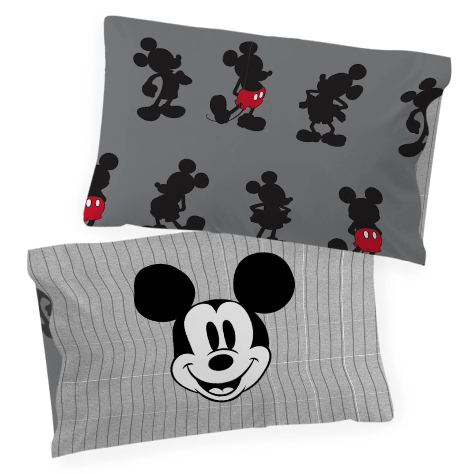 Disney Kinderbettwäsche »Disney Mickey Mouse Bettbezug-Set 135x200 cm + Kissenbezug 80x80 cm« 2 tlg. 100 % Baumwolle, maschinenwaschbar, wendbar