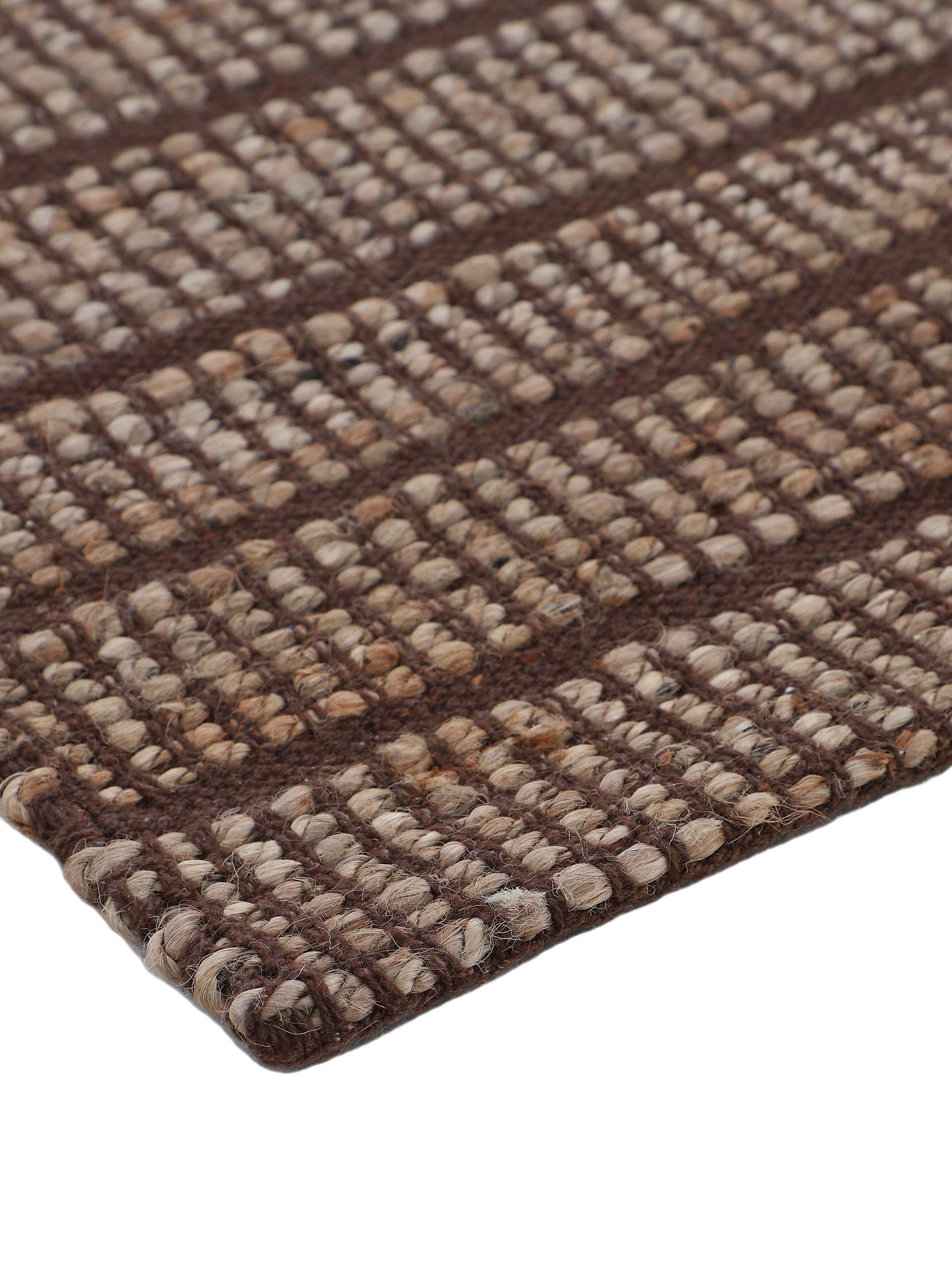 carpetfine Teppich »Lara«, rechteckig, 6 mm Höhe, Wendeteppich aus Jute/Baumwolle, Wohnzimmer