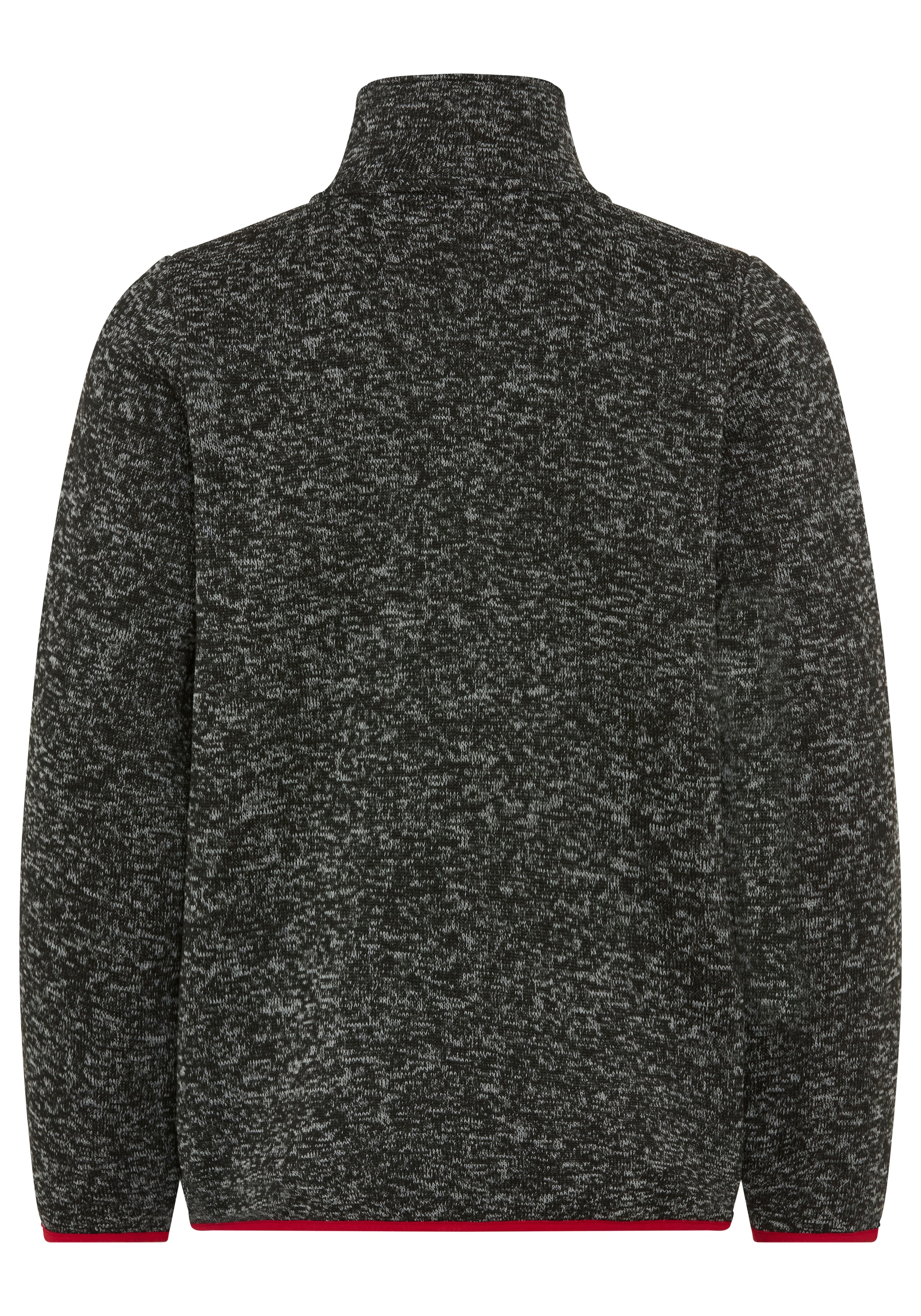 H.I.S Veste sweat »Fleecejacke von H.I.S in schöner melierter Qualität« Veste col montant avec passepoils contrastés, en polaire