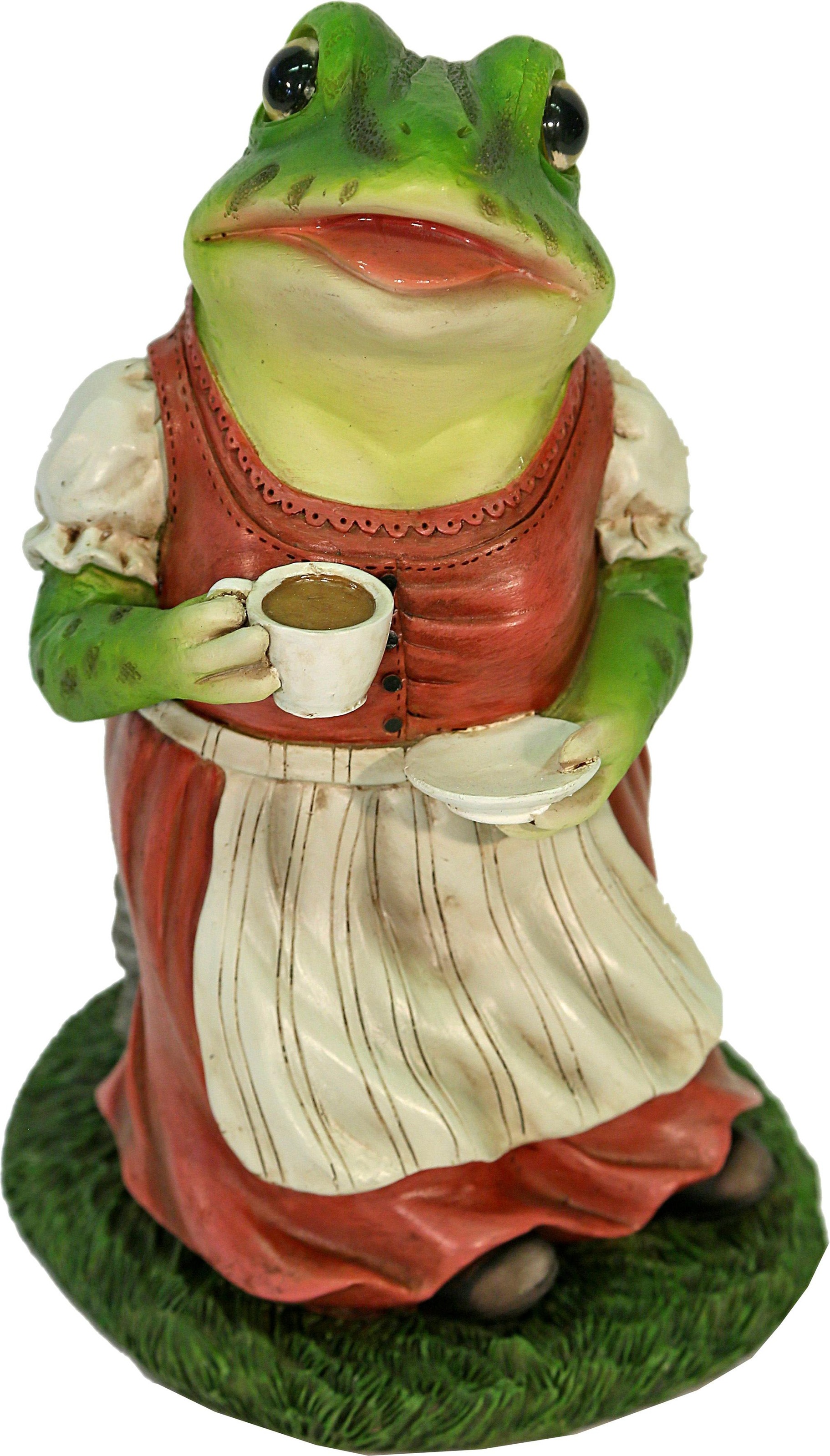 Image of Casa Collection by Jänig Tierfigur »Frau Frosch im Kleid trinkt Kaffee« bei Ackermann Versand Schweiz