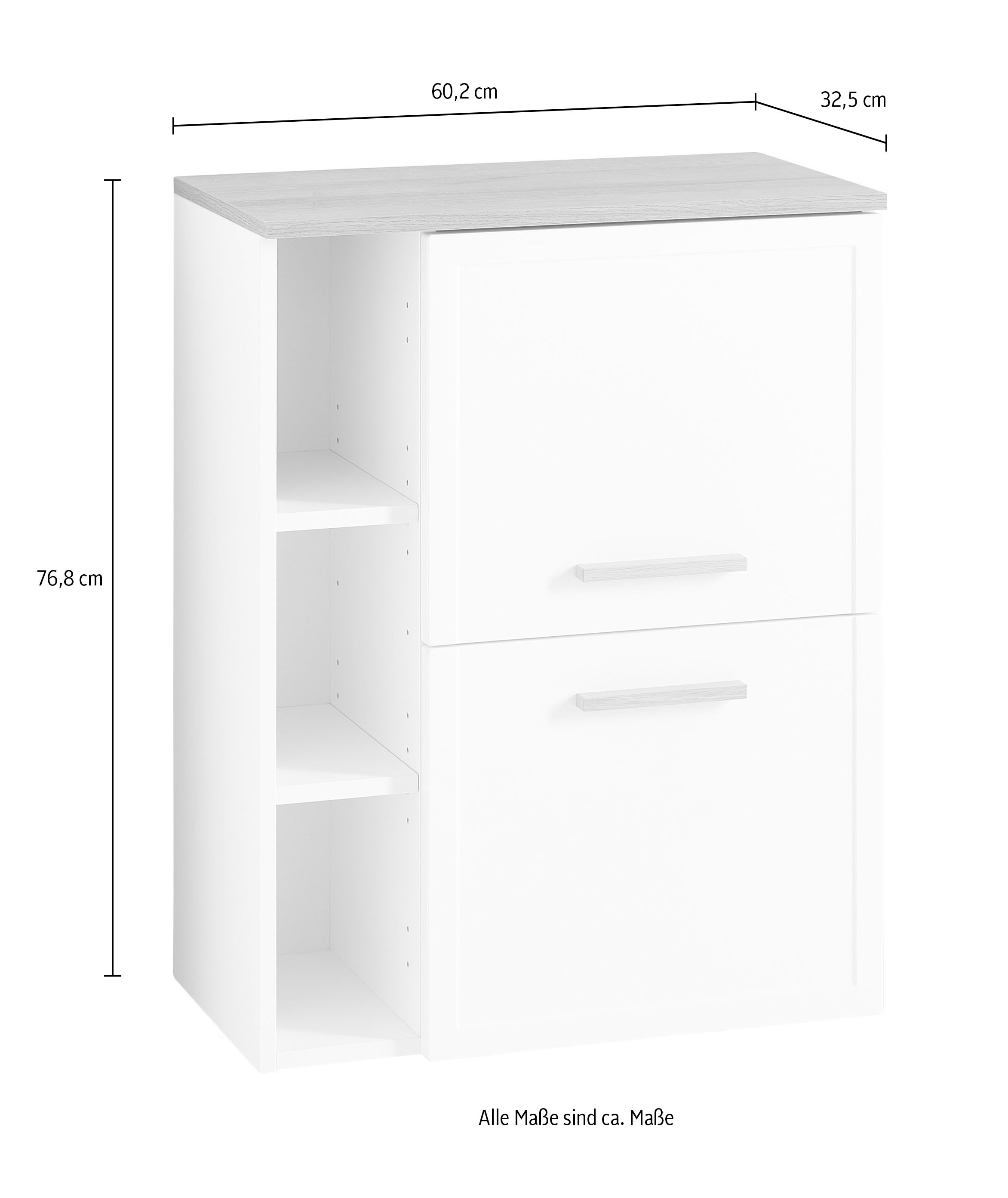 Saphir Unterschrank »mit offenem Regal«