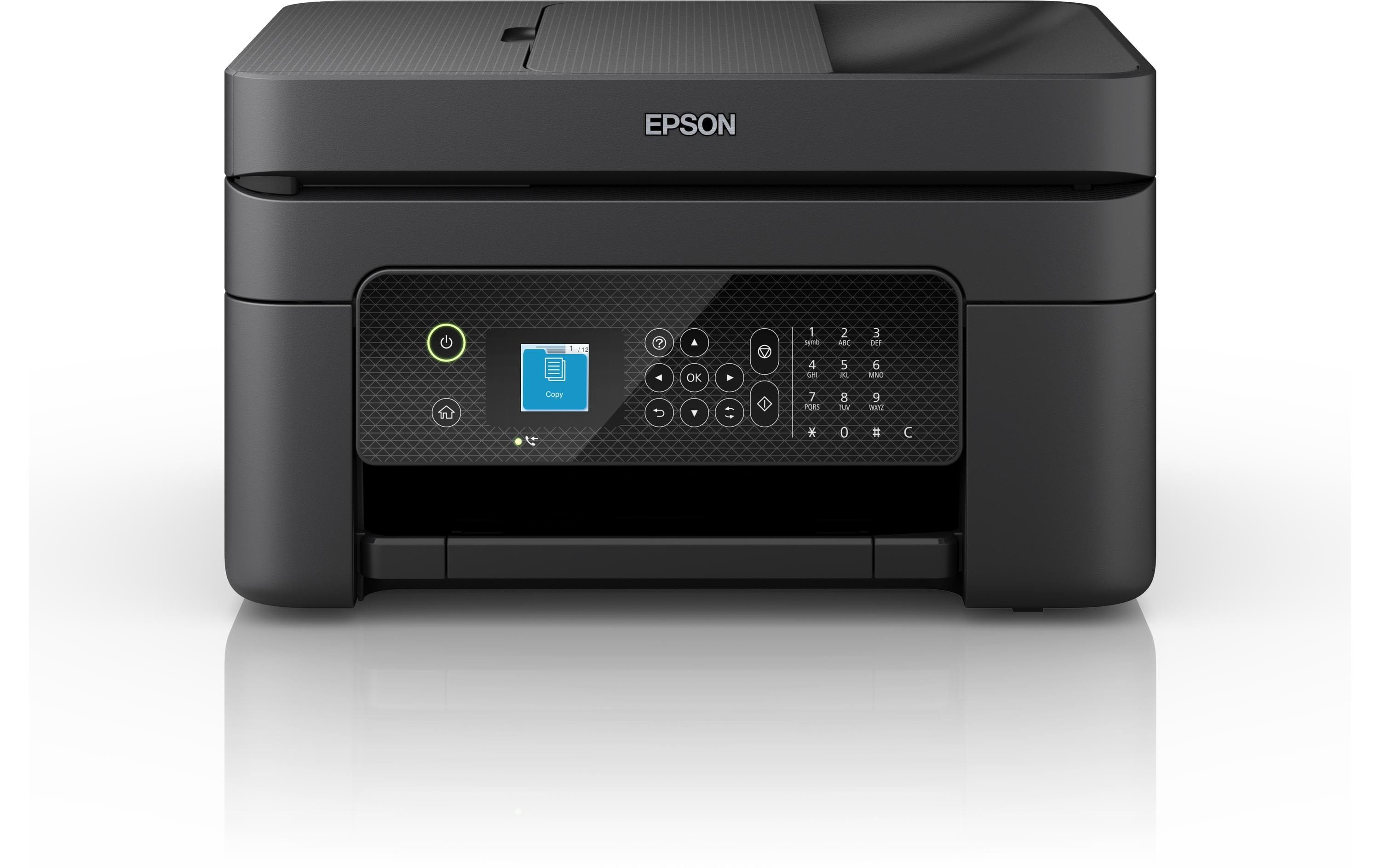 Multifunktionsdrucker »Epson Workforce WF-2930DWF schwarz«