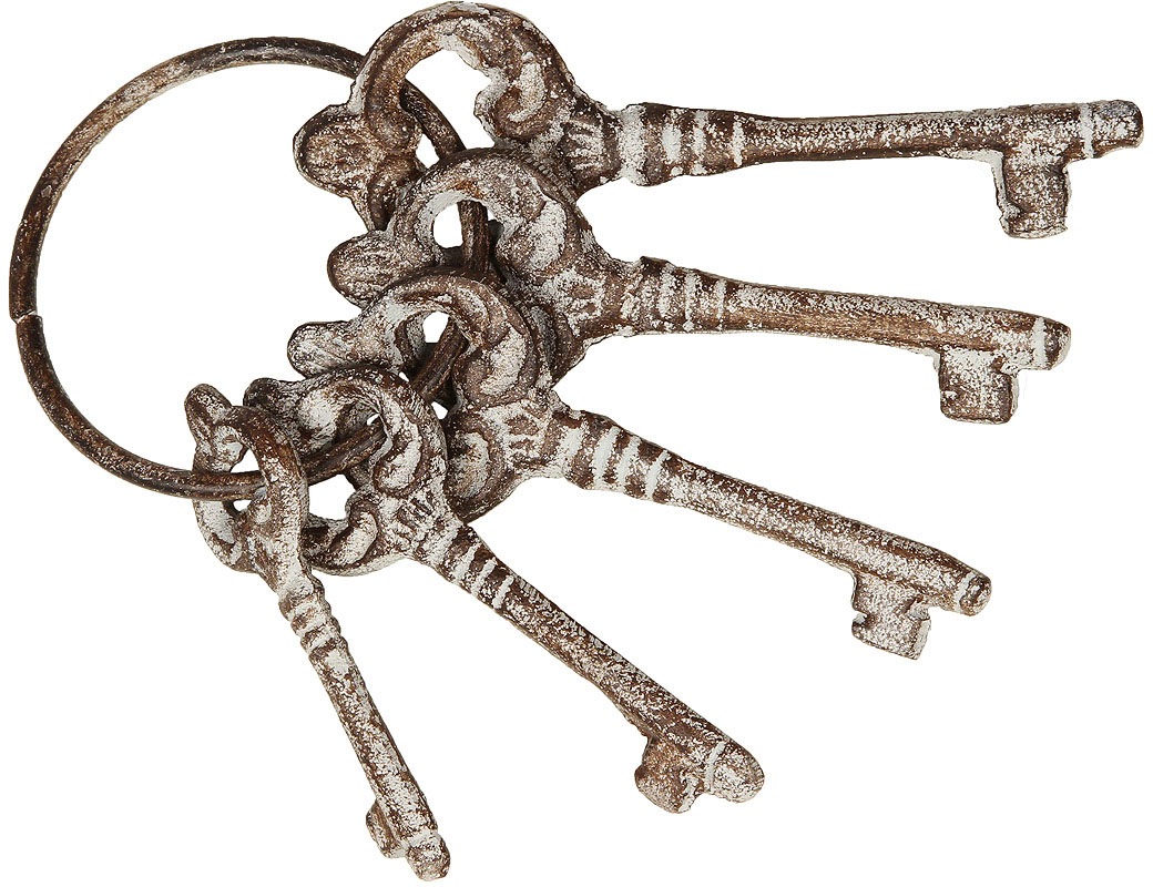 Image of Ambiente Haus Wanddekoobjekt »5er Schluesselbund aus Gusseisen«, (1 St.) bei Ackermann Versand Schweiz